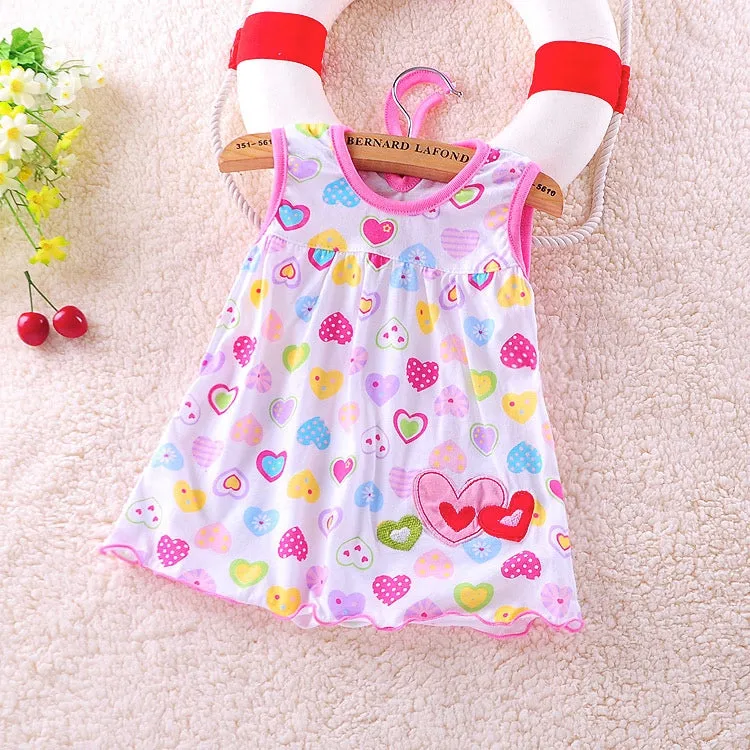 Girls Cotton Comfort Summer Dress