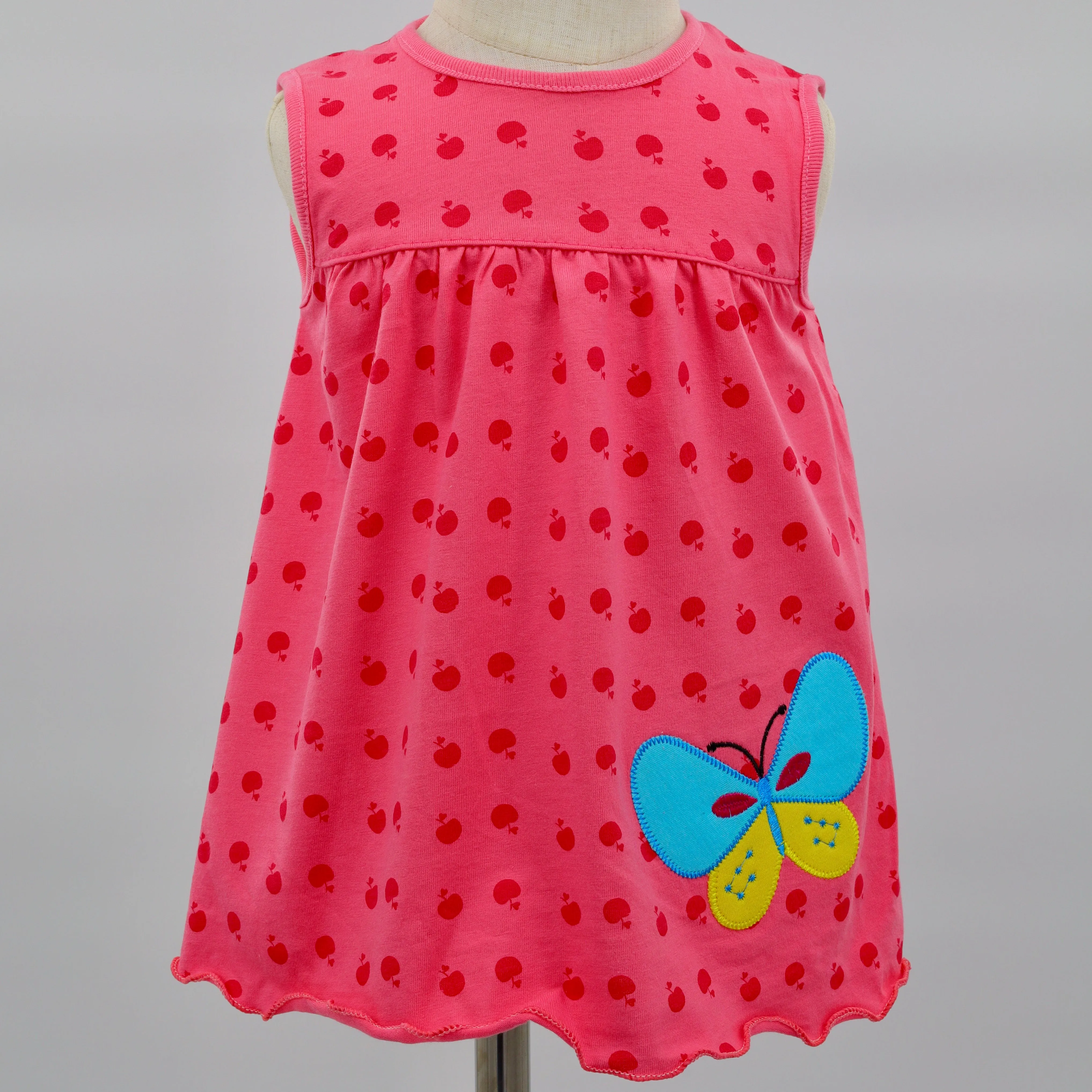 Girls Cotton Comfort Summer Dress