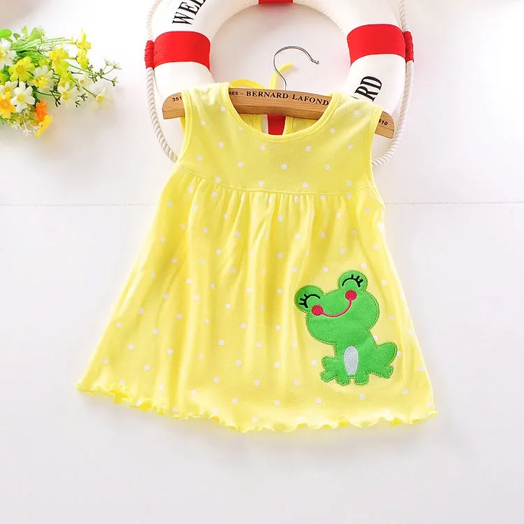 Girls Cotton Comfort Summer Dress