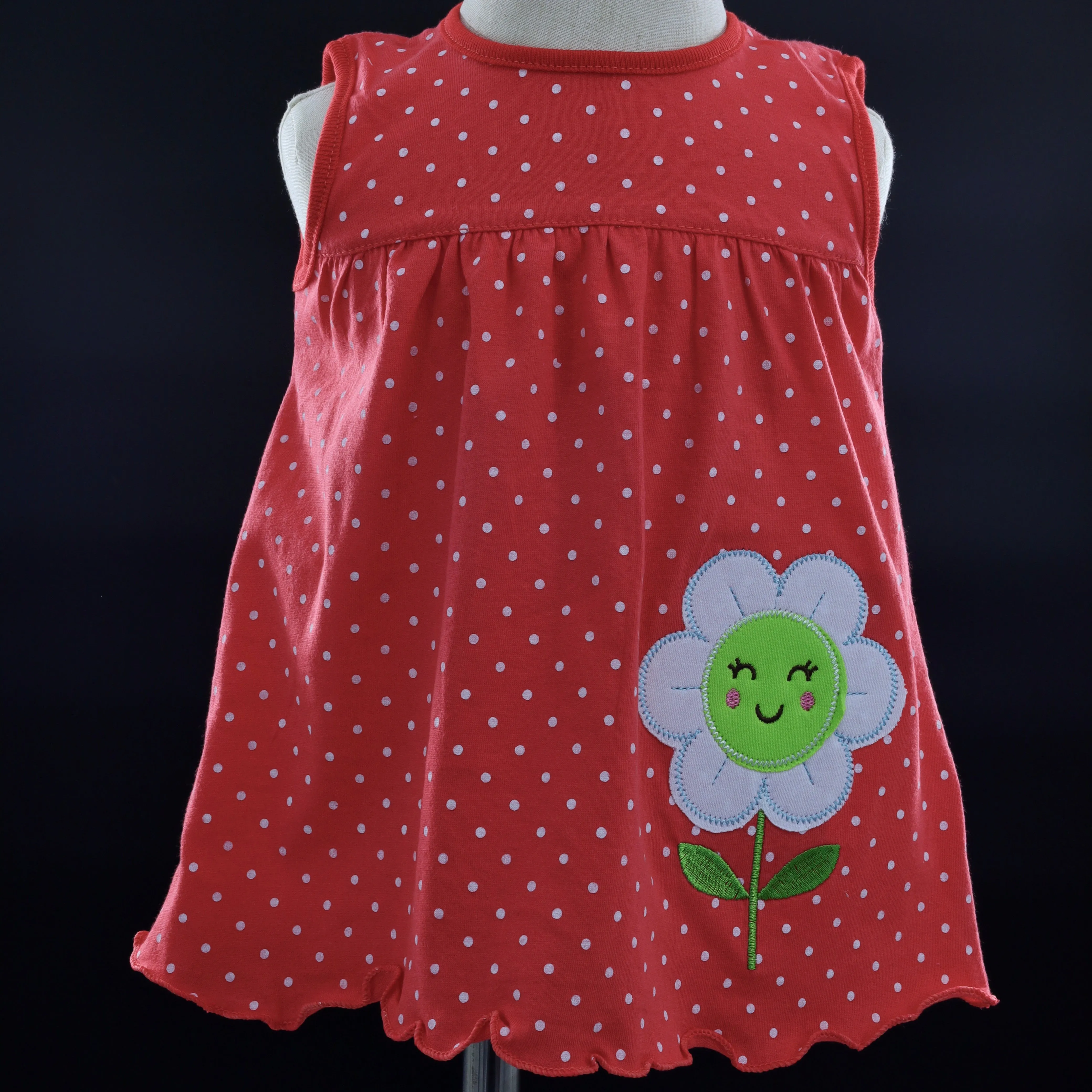 Girls Cotton Comfort Summer Dress