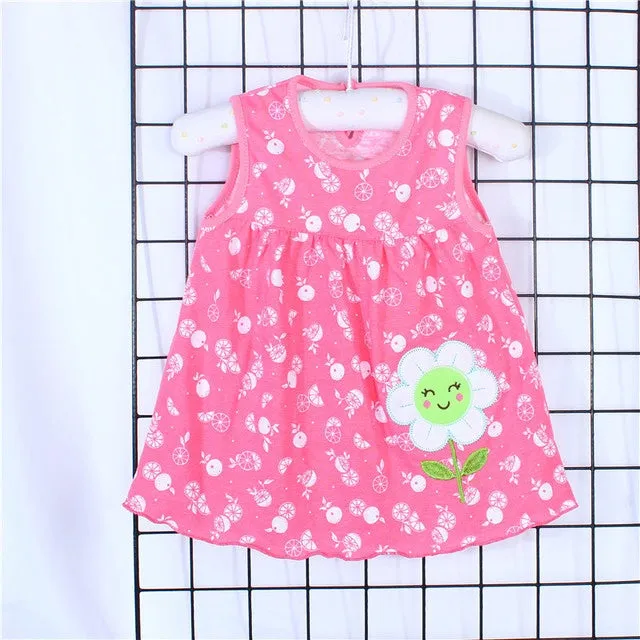 Girls Cotton Comfort Summer Dress