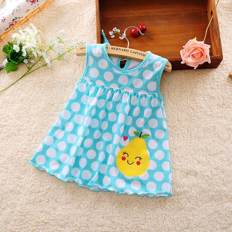 Girls Cotton Comfort Summer Dress