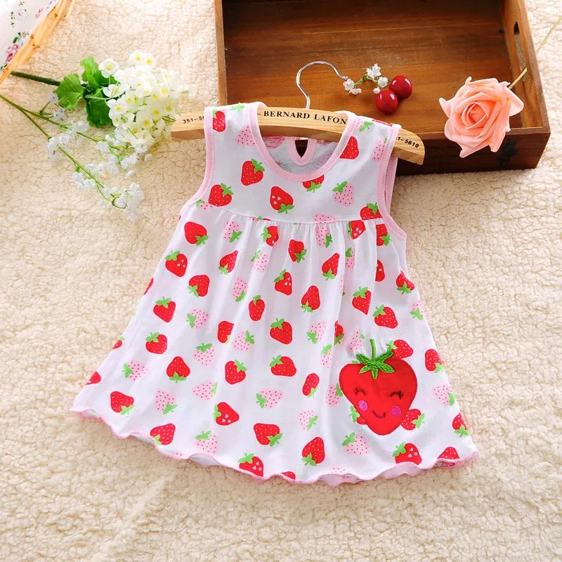 Girls Cotton Comfort Summer Dress