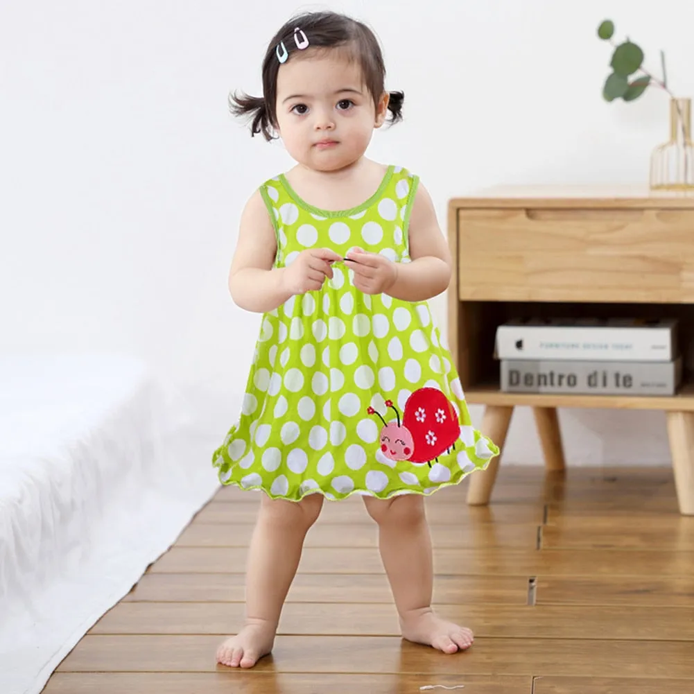 Girls Cotton Comfort Summer Dress