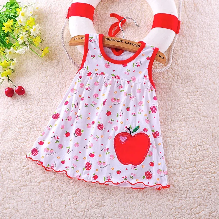 Girls Cotton Comfort Summer Dress