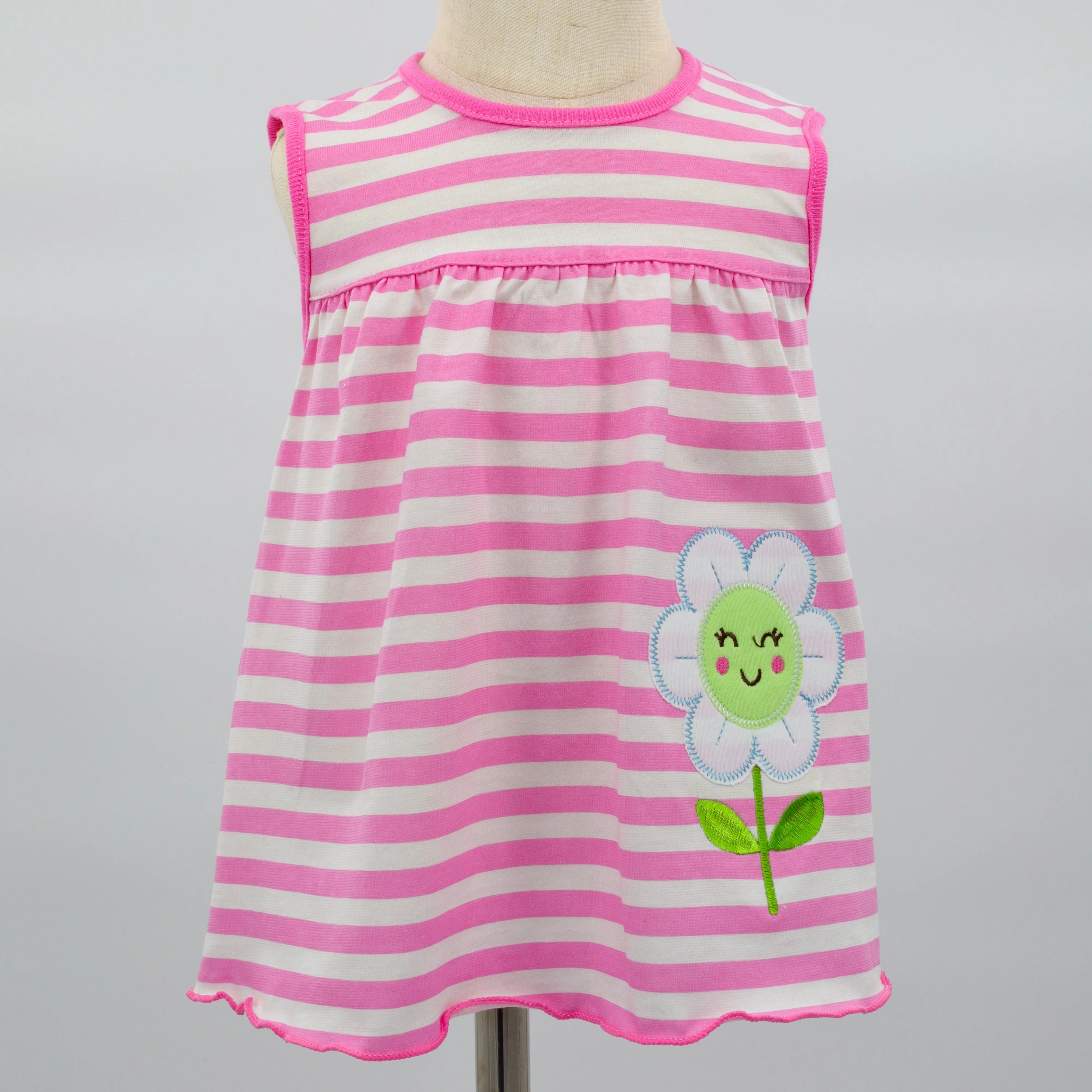 Girls Cotton Comfort Summer Dress