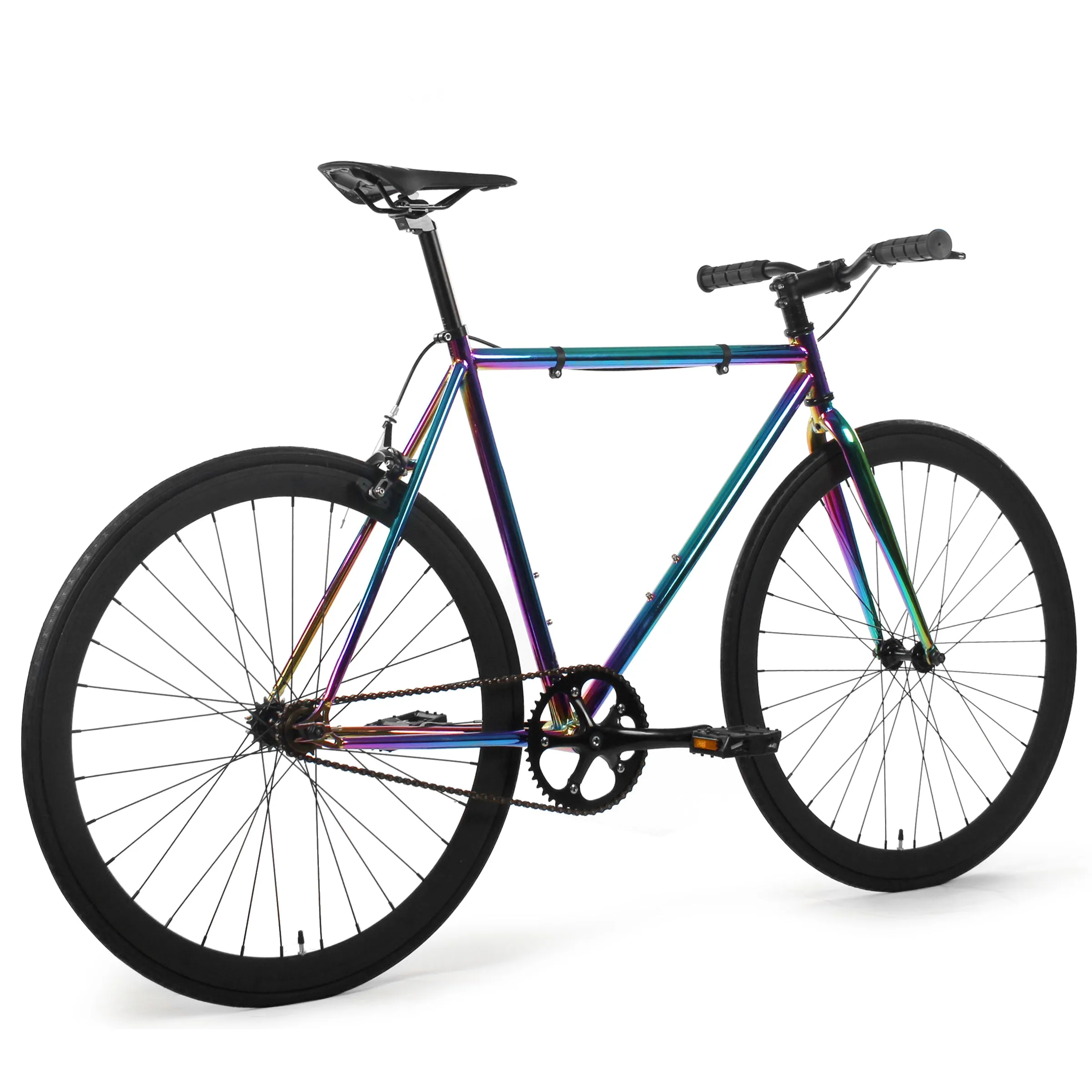 Golden Cycles Oil Slick Fixie