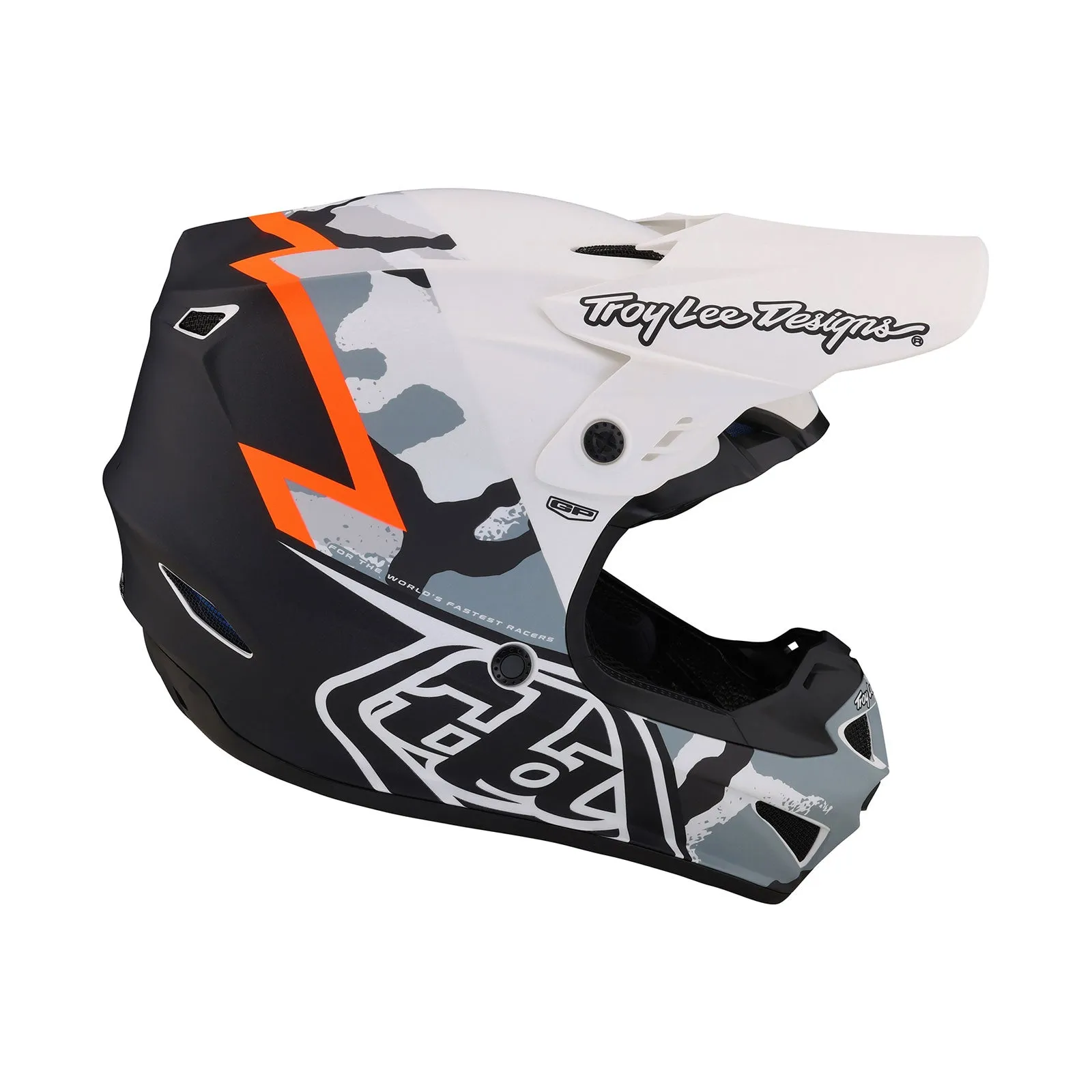 GP Helmet Volt Camo White