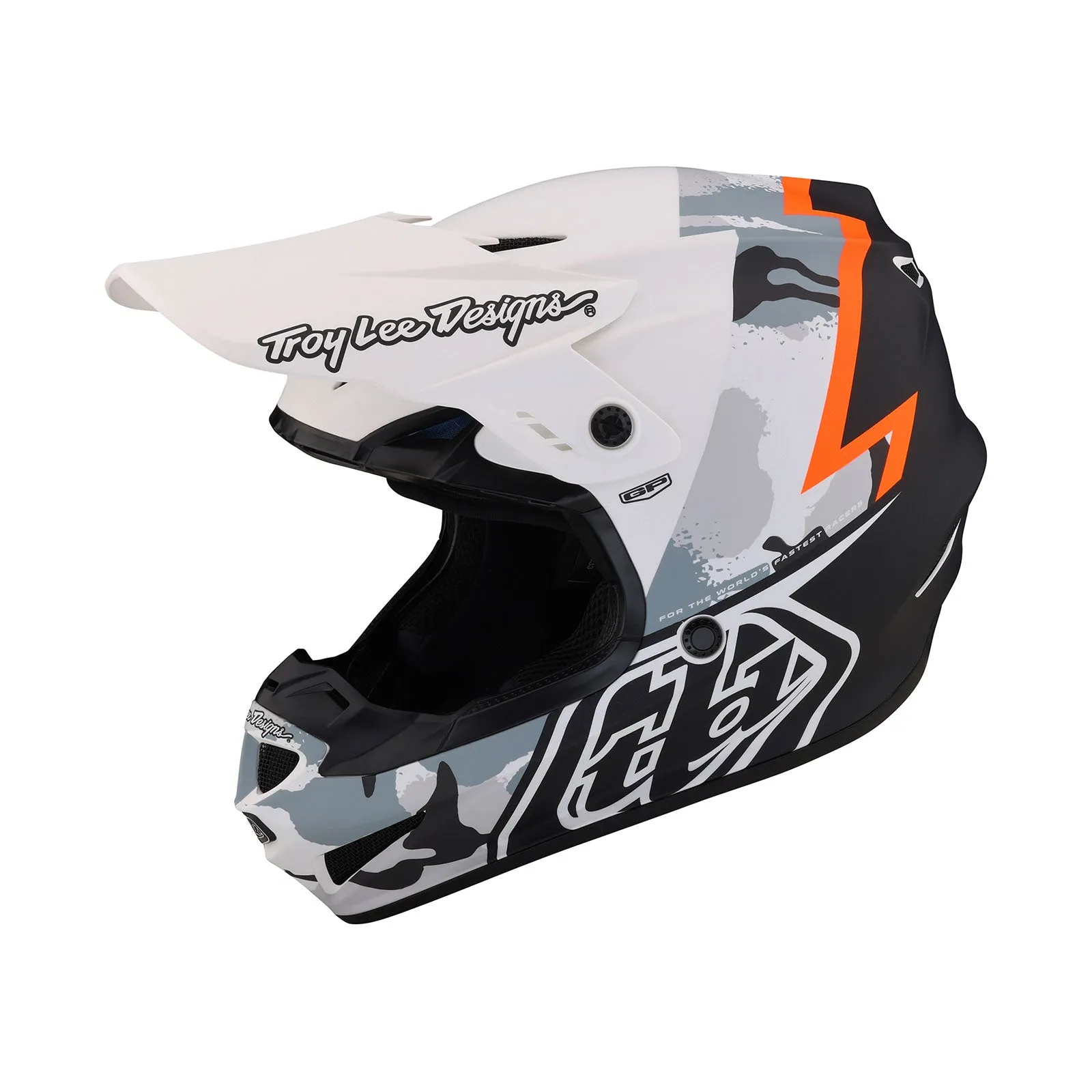 GP Helmet Volt Camo White