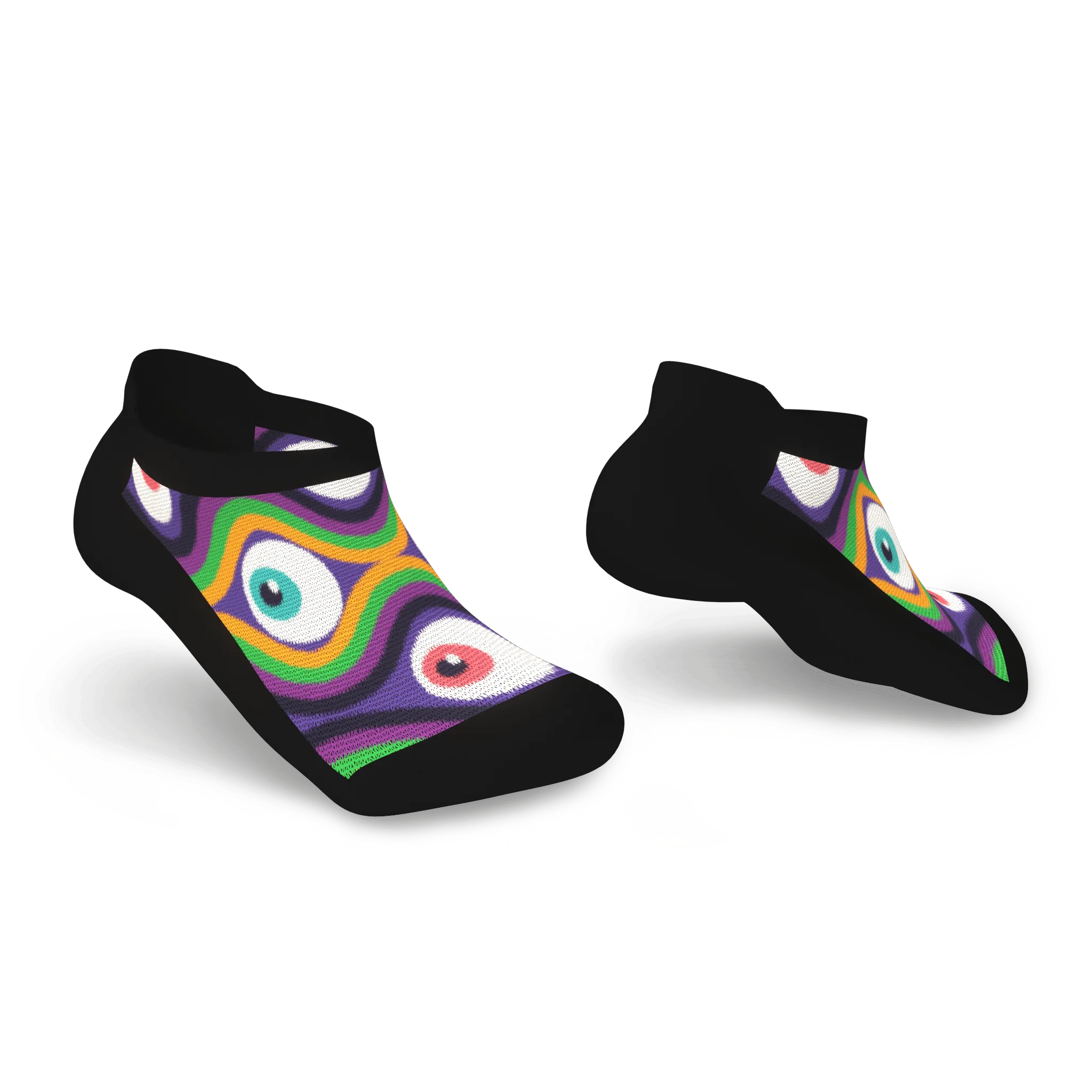 Groovy Eyes Diabetic Ankle Socks