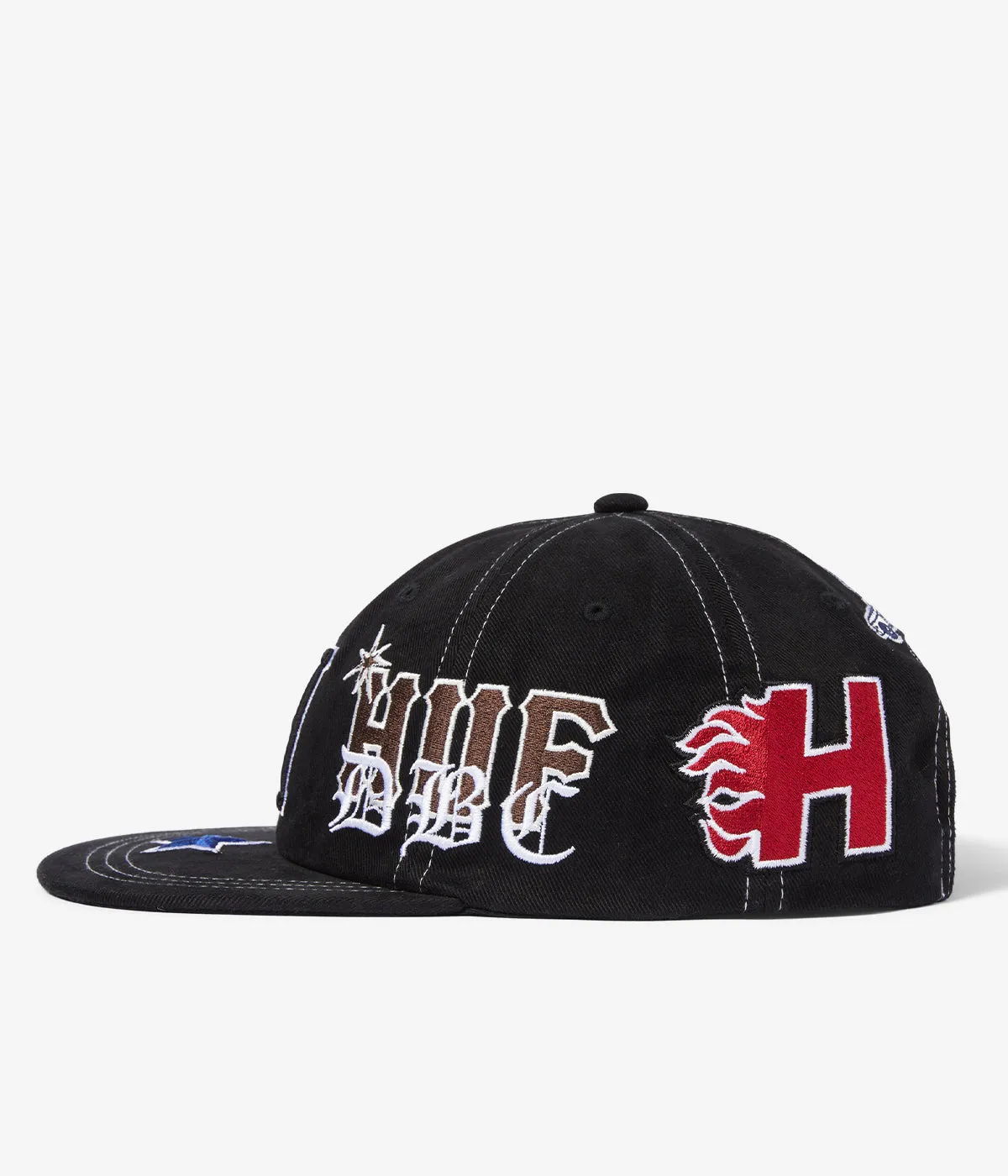 Huf Mashup 6 Panel Snapback