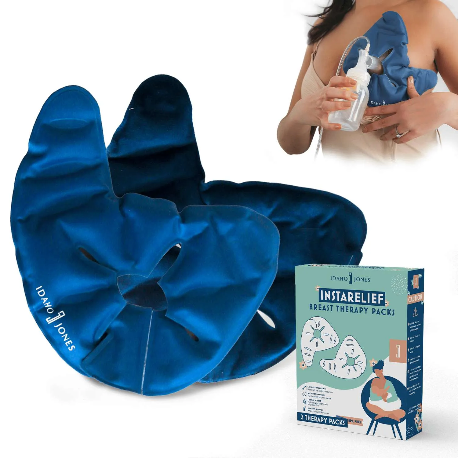 InstaRelief Breast Heating Pads & Ice Packs