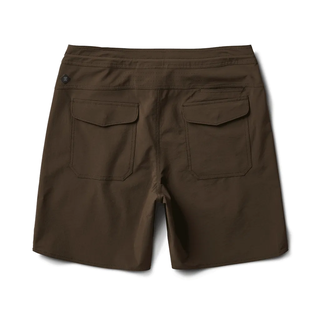 Layover Trail Short 3.0 Dark Brown