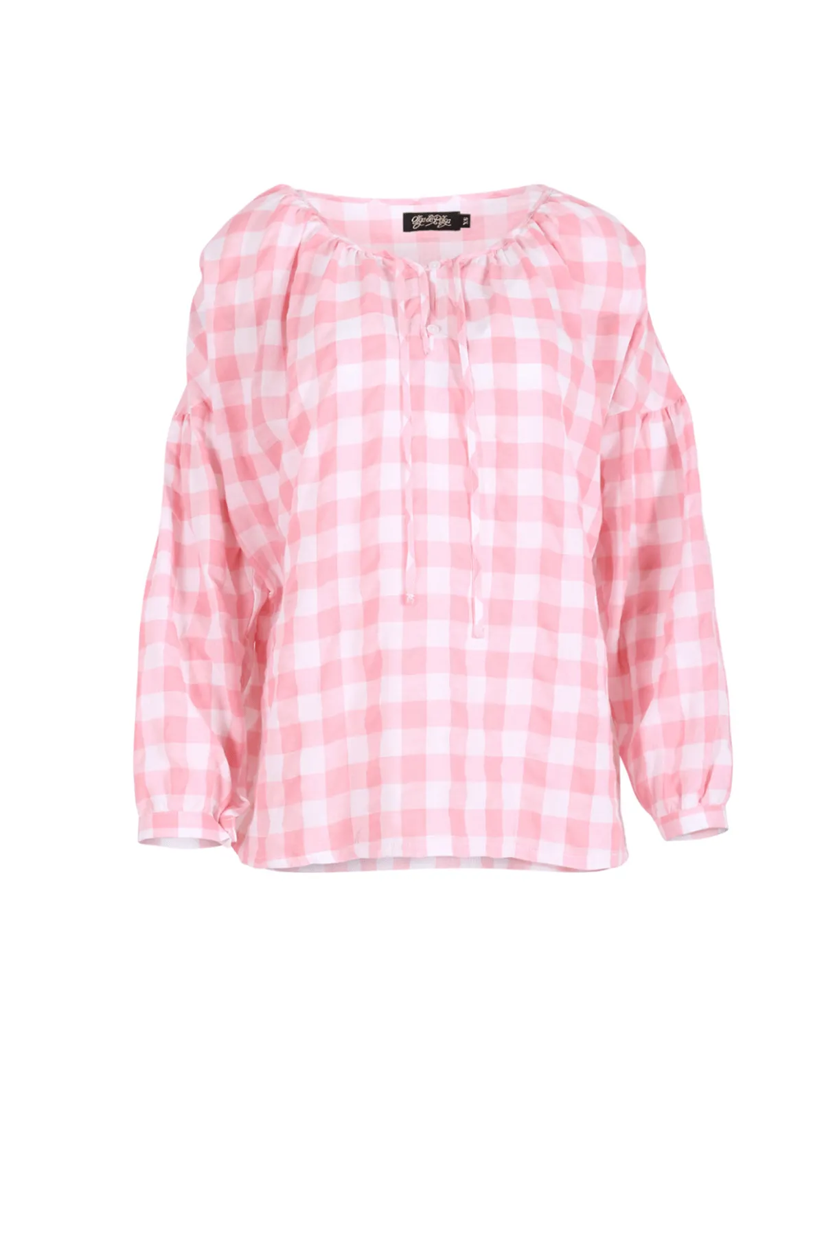 Leila Roma Blouse Blush in Cotton