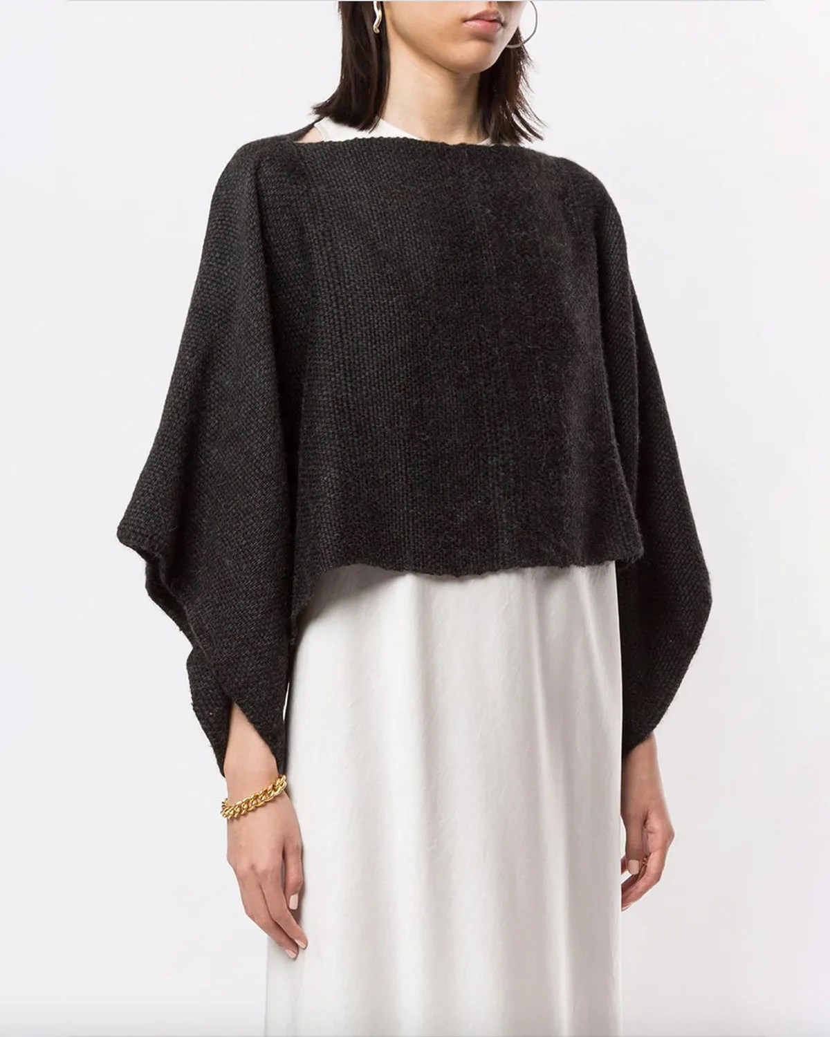 Lineas Crop Top in Alpaca