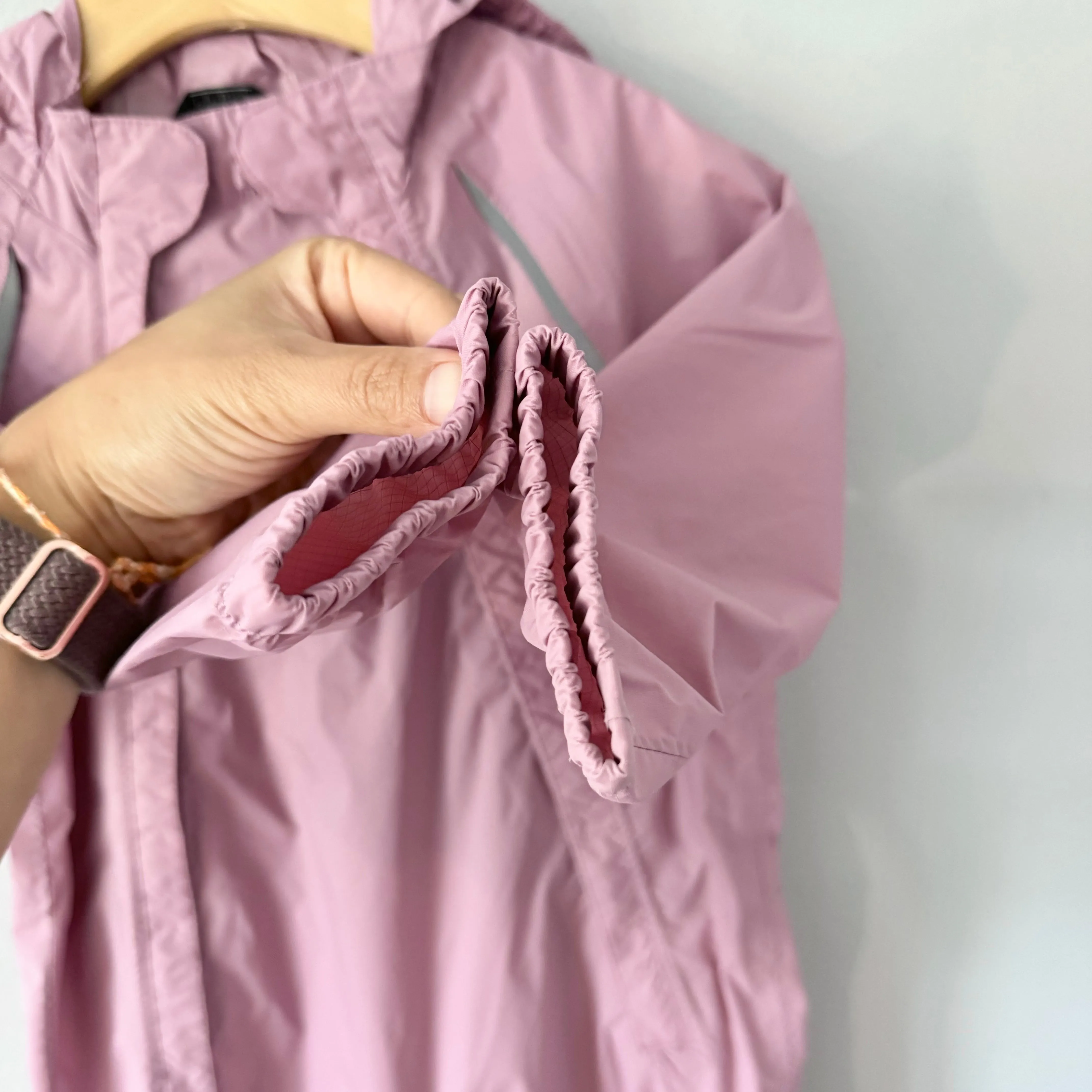 LL Bean / Smokey pink rainsuit / 3T