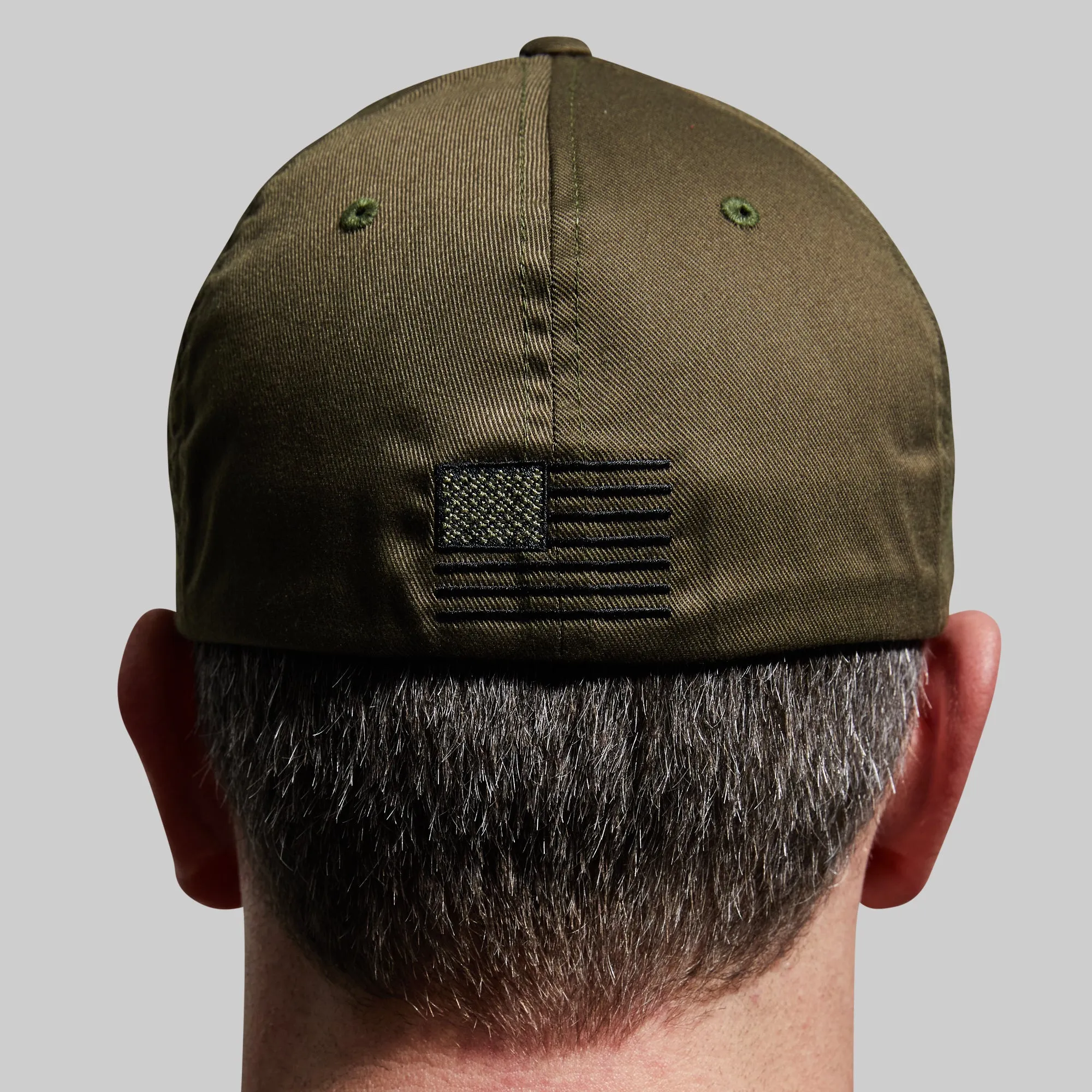 Logo FlexFit Hat (Tactical Green)