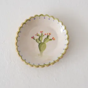 Mary Aldrich Mini Dish in Red Blossom