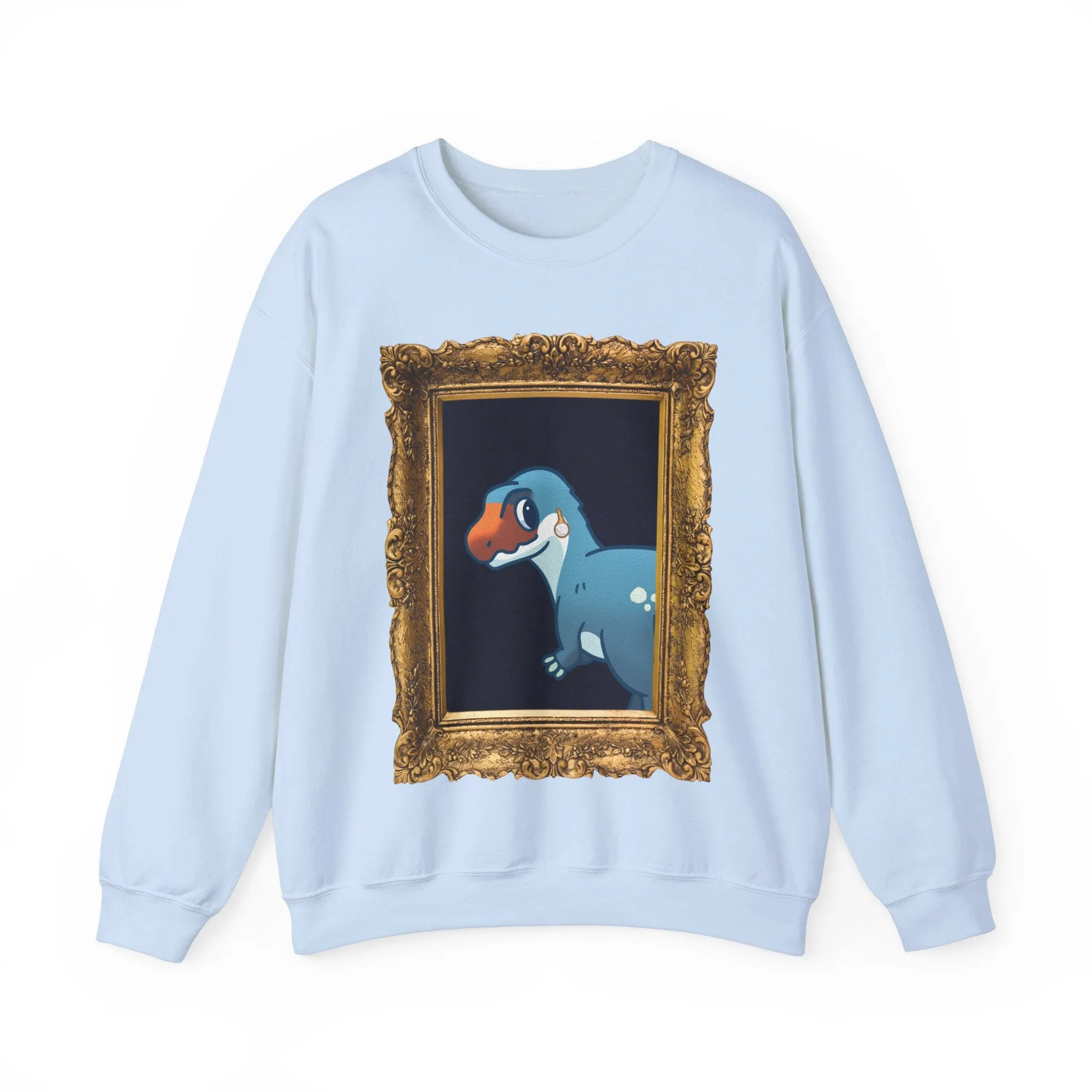 Megalo with a Pearl Earring - Unisex Heavy Blend™ Crewneck Sweatshirt