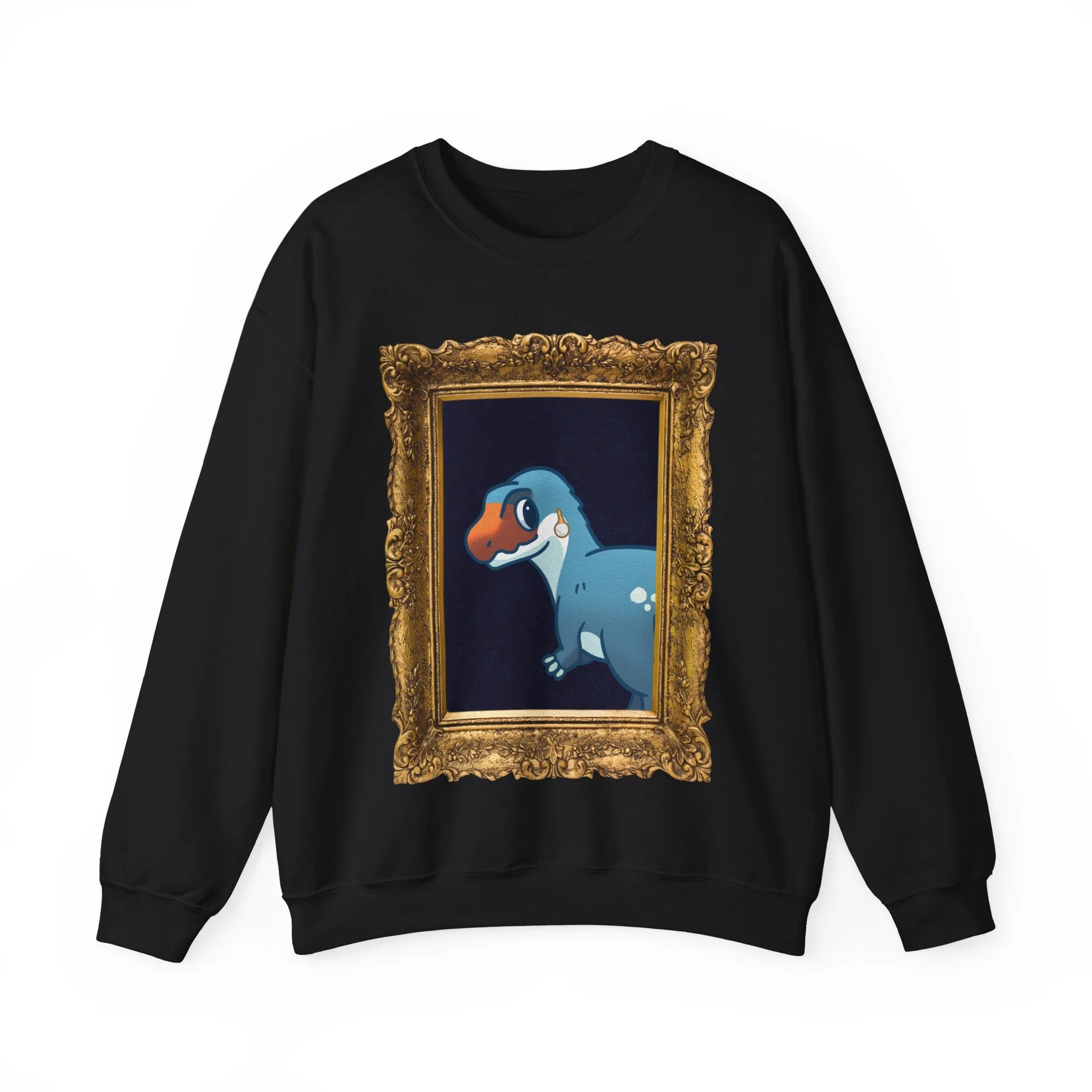 Megalo with a Pearl Earring - Unisex Heavy Blend™ Crewneck Sweatshirt