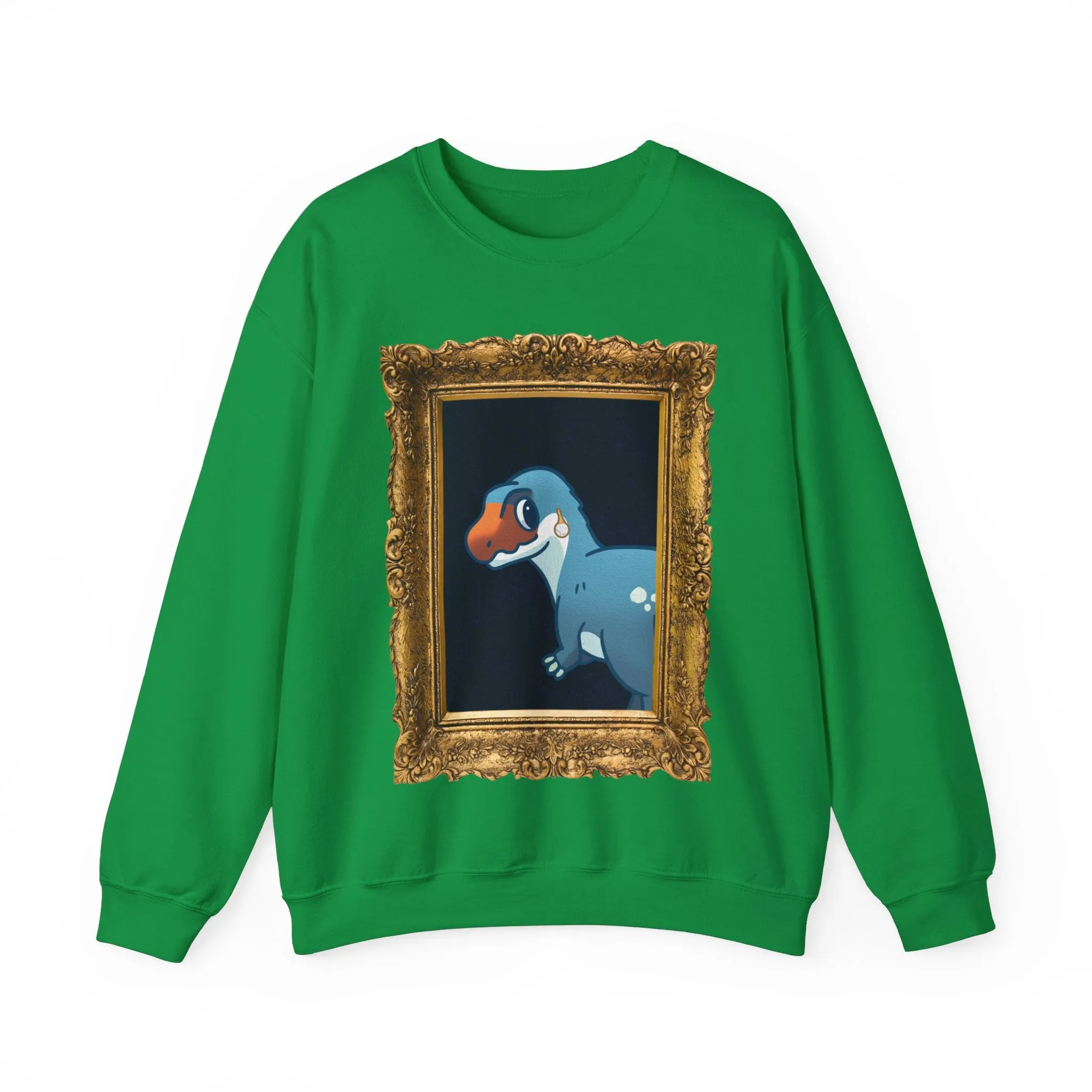 Megalo with a Pearl Earring - Unisex Heavy Blend™ Crewneck Sweatshirt