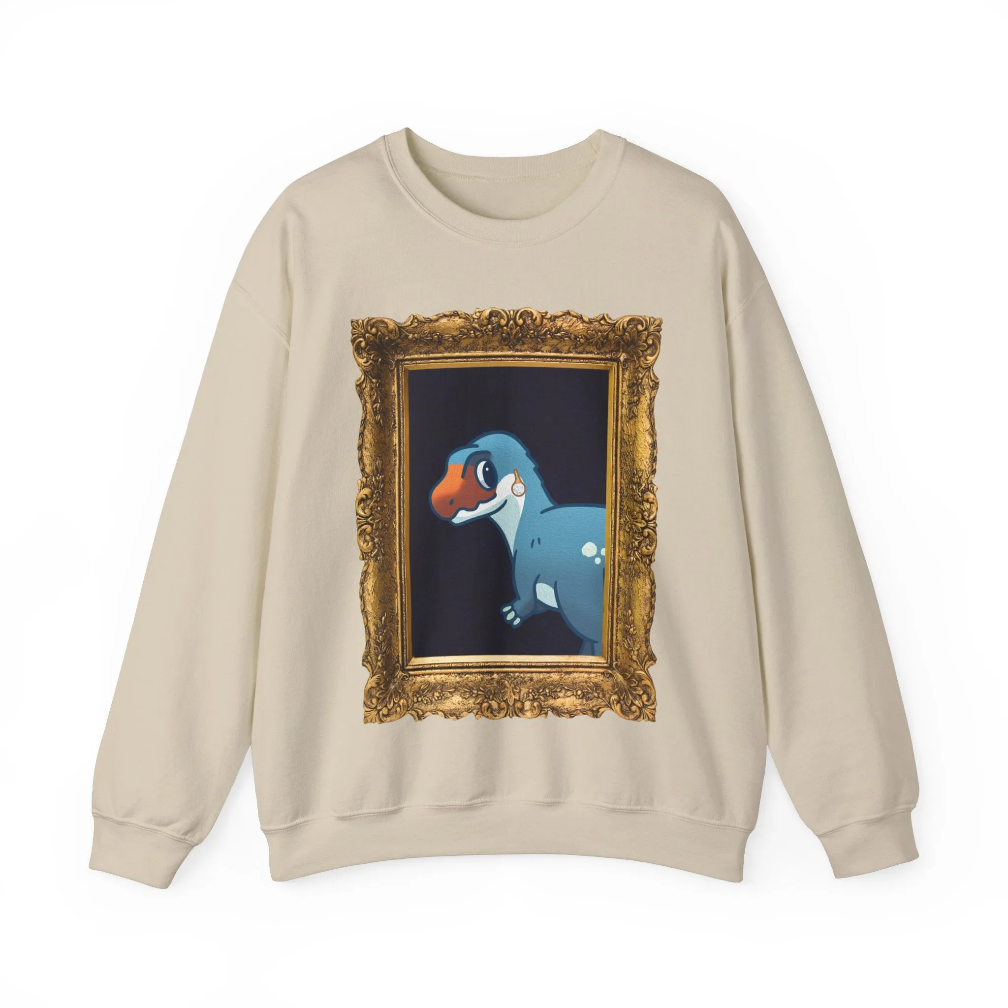 Megalo with a Pearl Earring - Unisex Heavy Blend™ Crewneck Sweatshirt