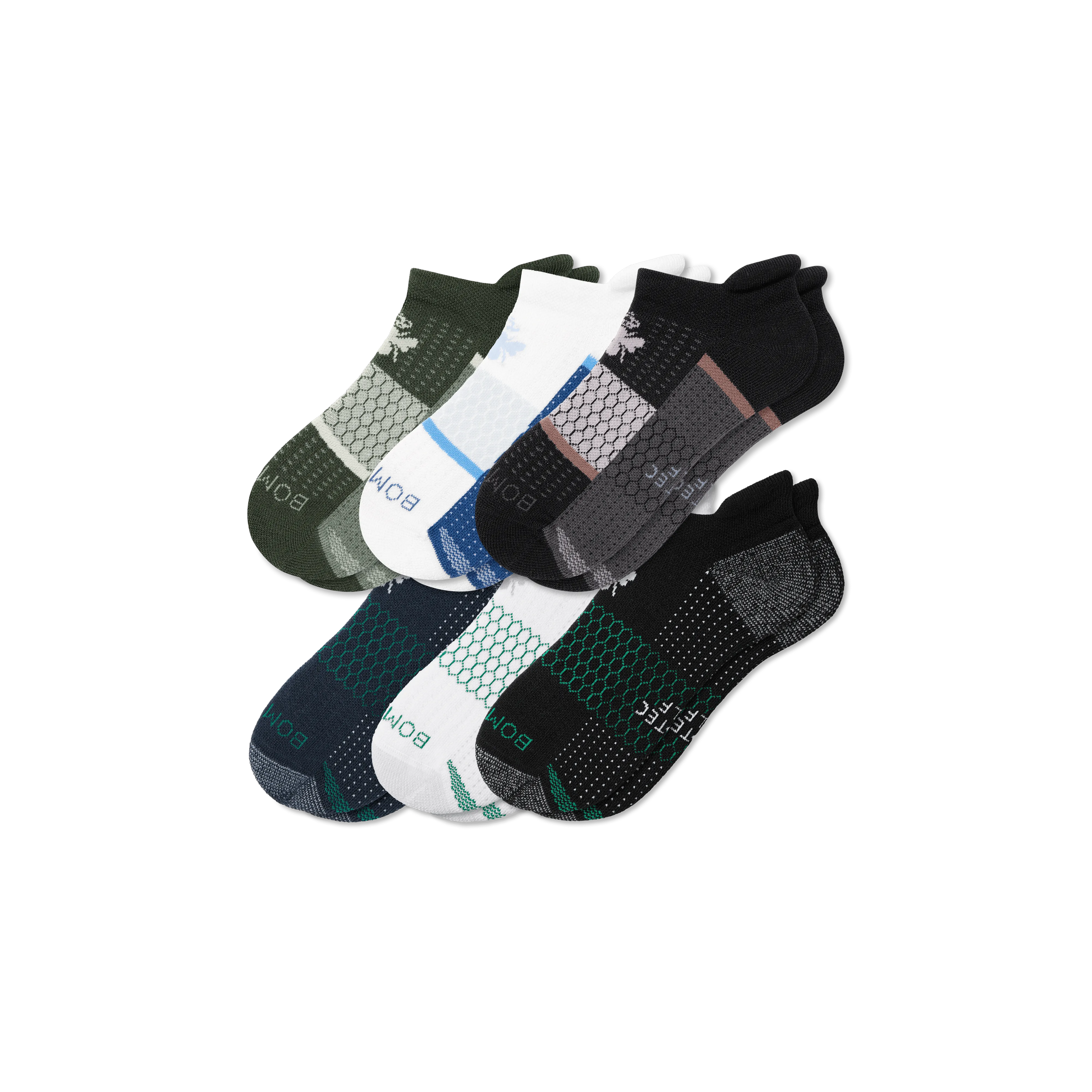 Men's Golf Ankle Sock 6-Pack