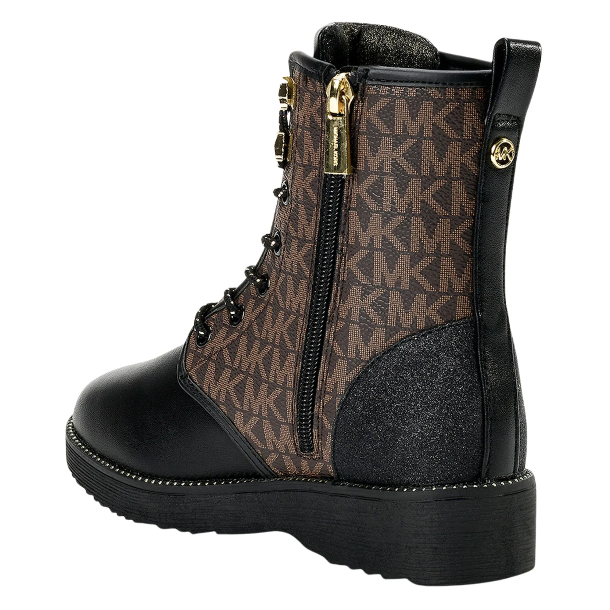 Michael Kors Haskell Brown Short Boot