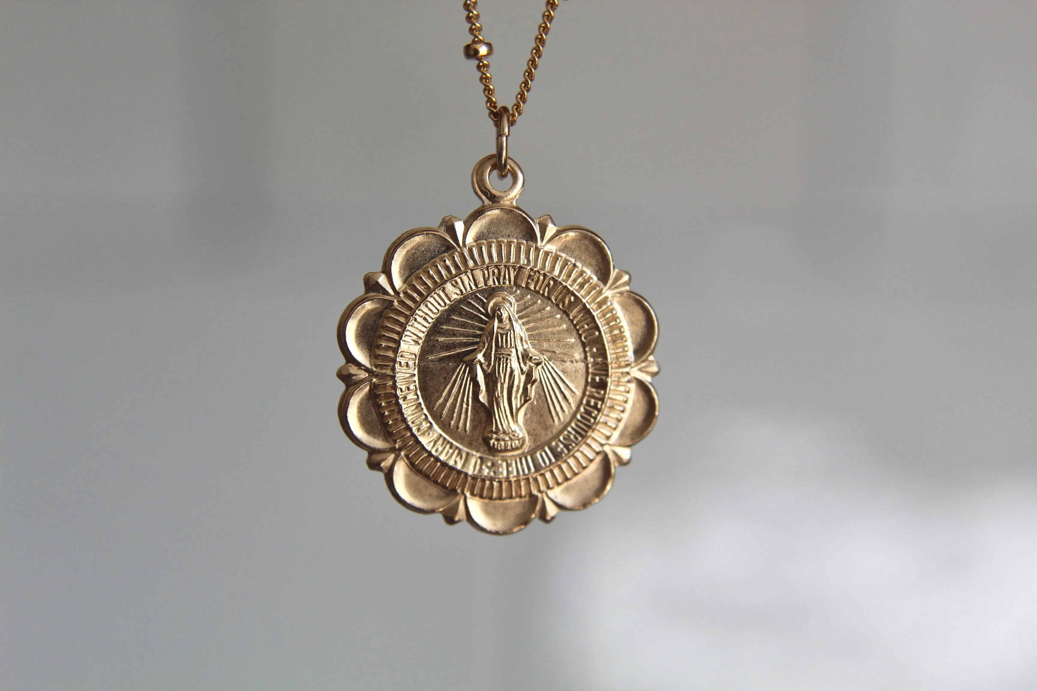 Miraculous Medal Necklace