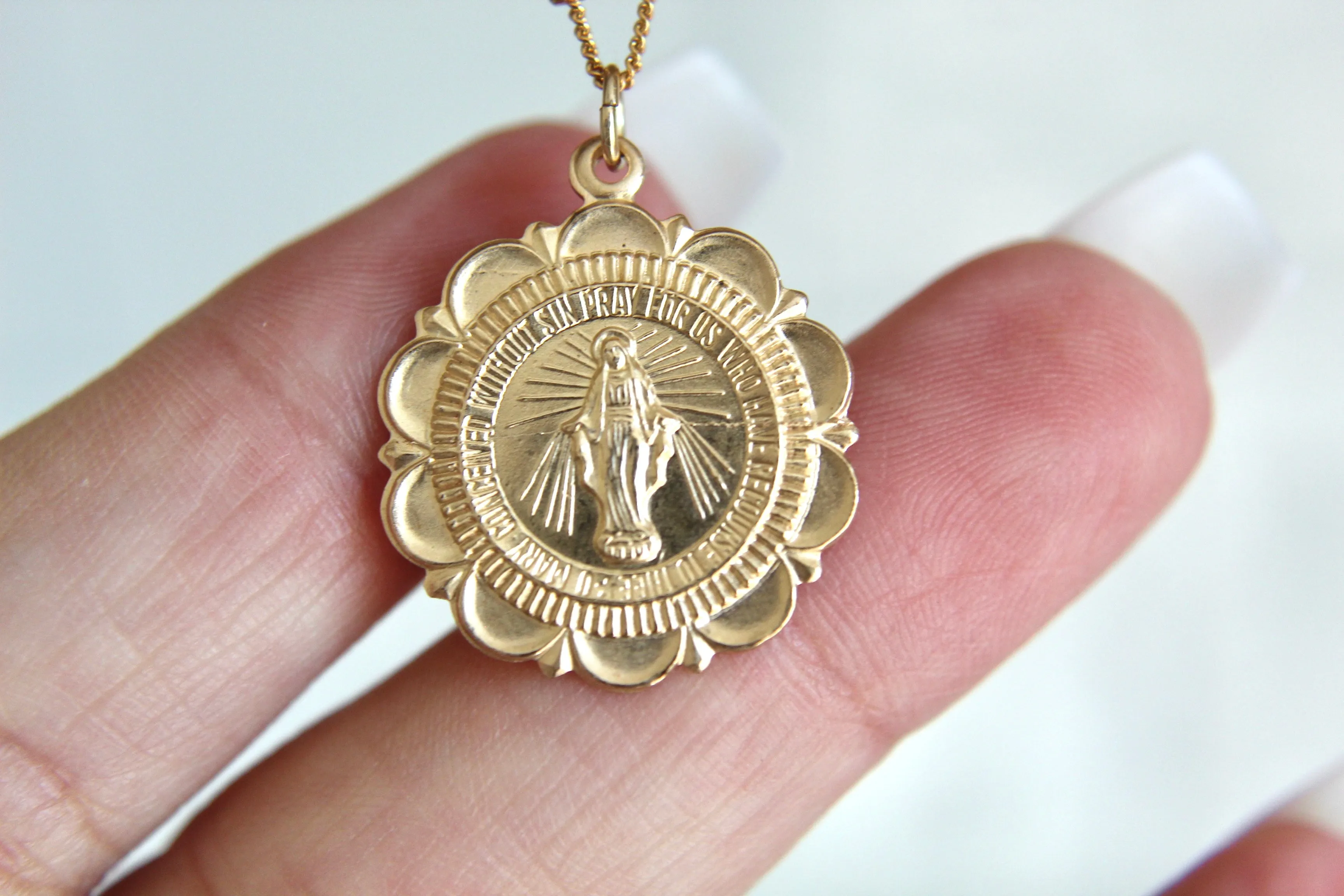 Miraculous Medal Necklace