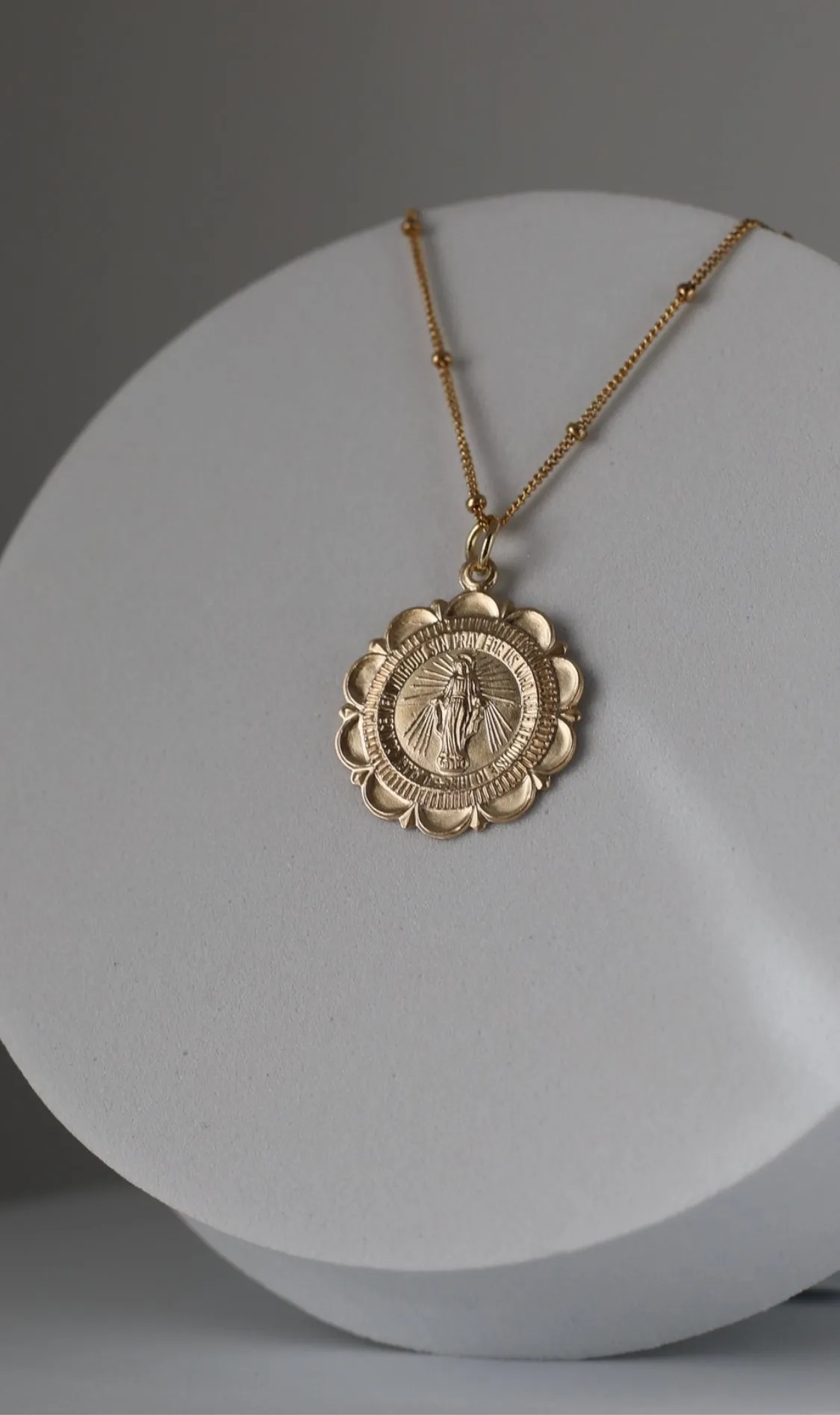 Miraculous Medal Necklace