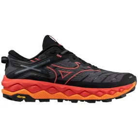 Mizuno Wave Mujin 10 (Mens) - Black/Cayenne/Nasturtium