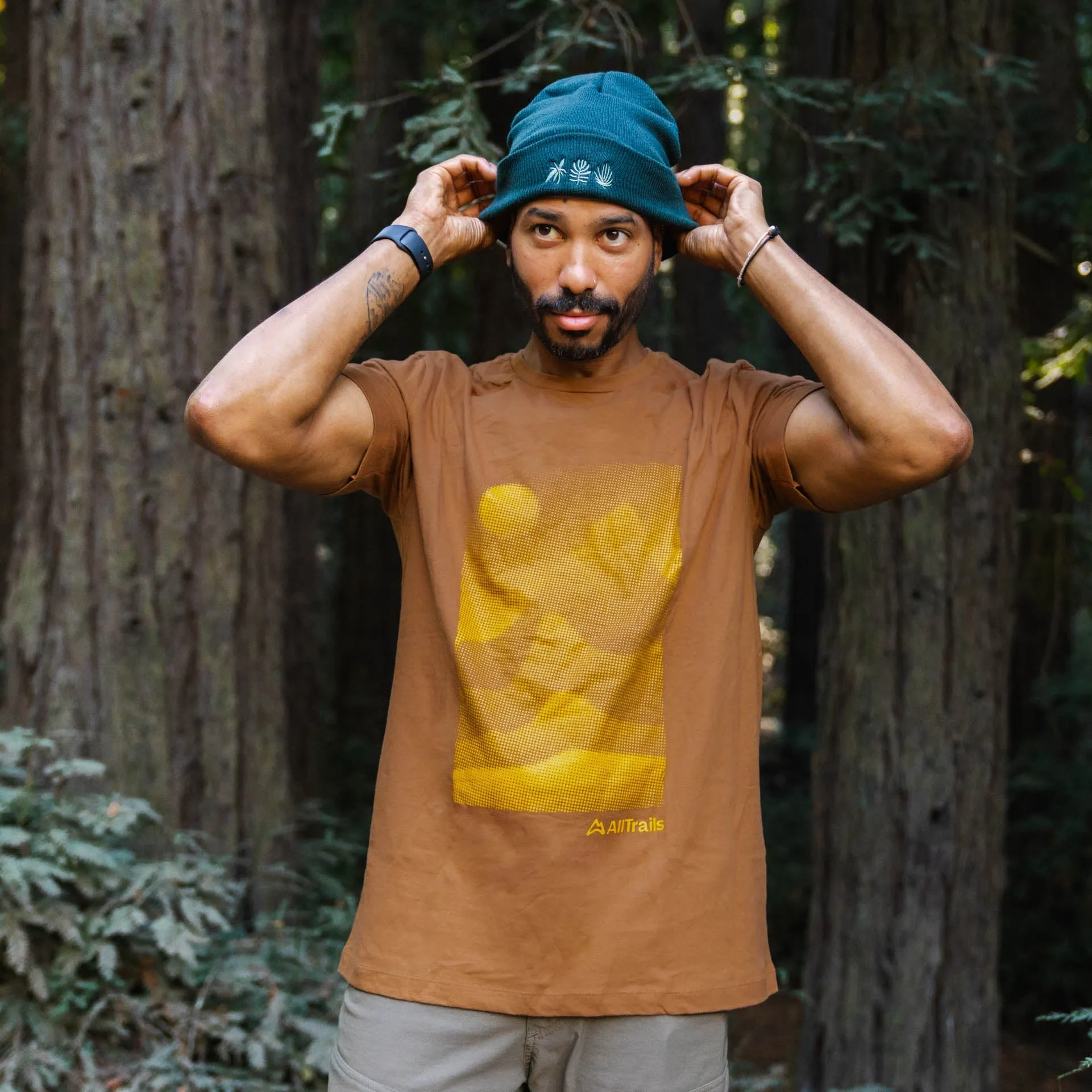 Mountain Fog Tee - Saddle