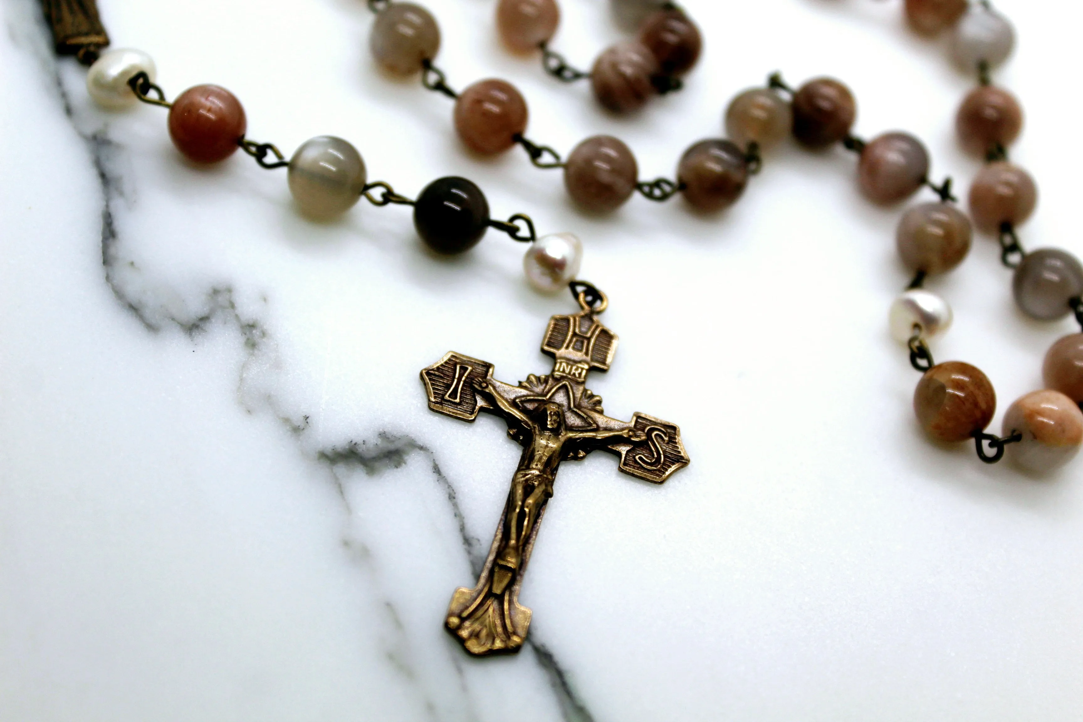 Natural Mother Mary Rosary