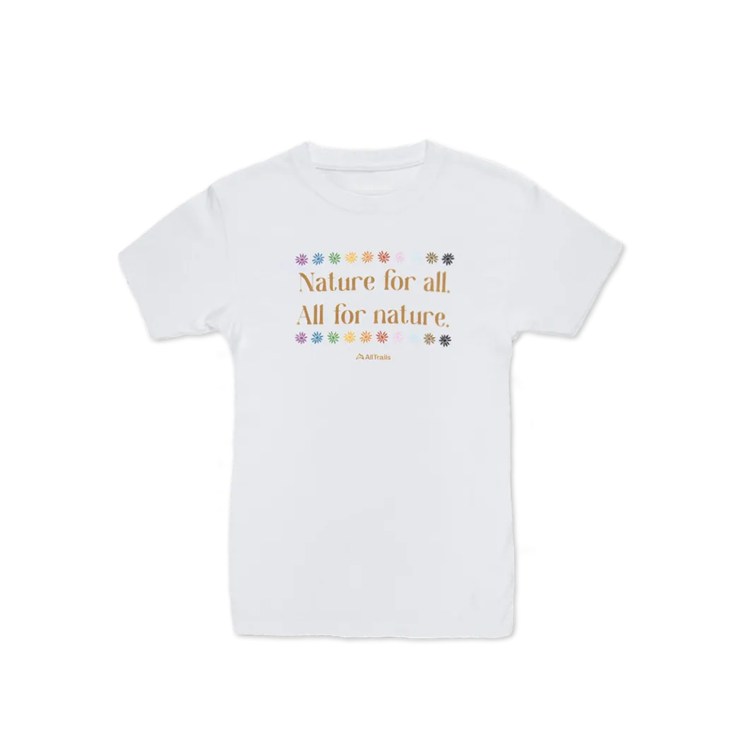 Nature for All Kids Tee - White