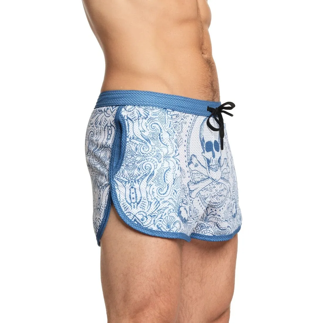 Nautical Bandana Mesh Short