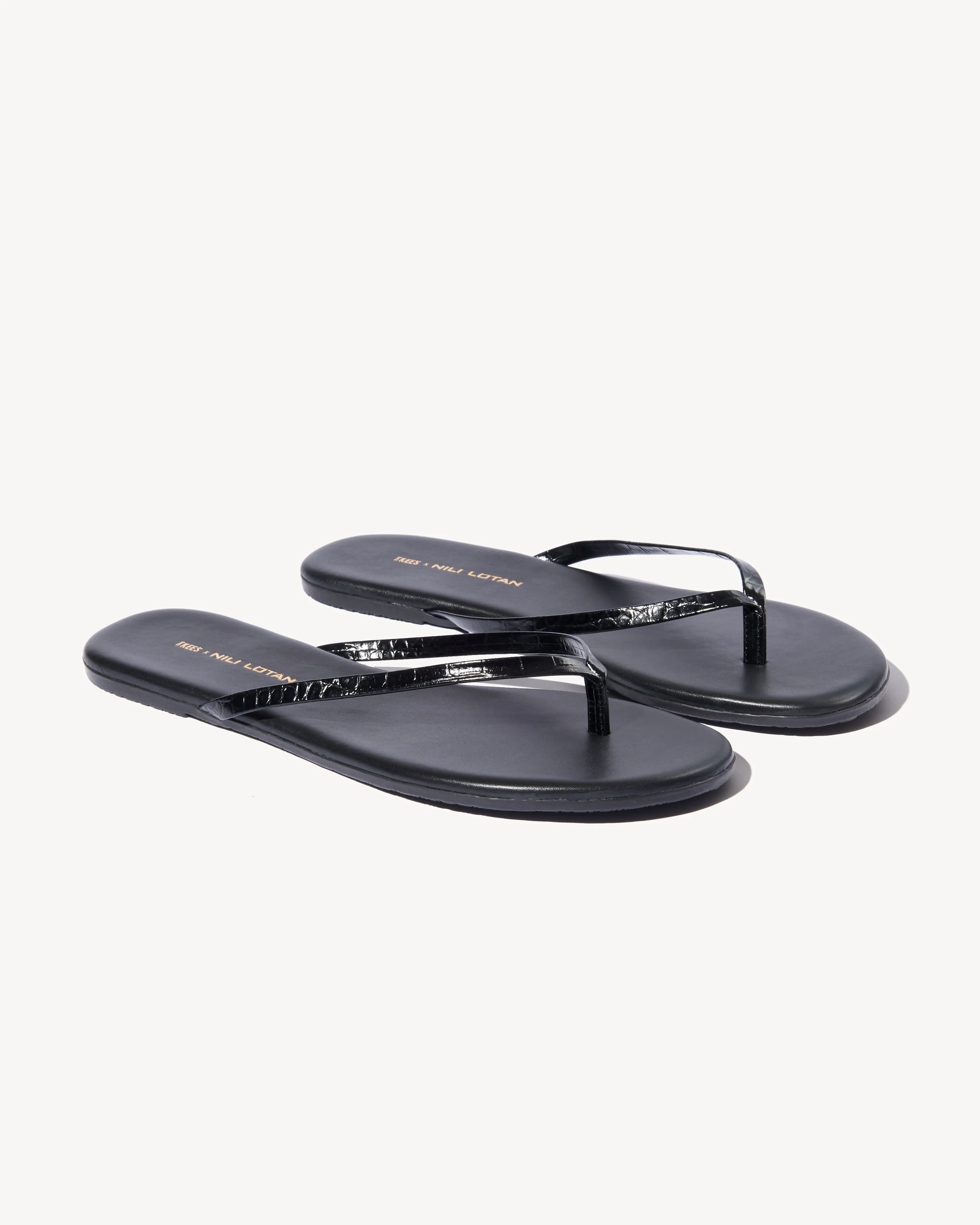 NL X TKEES LEATHER FLIP FLOP