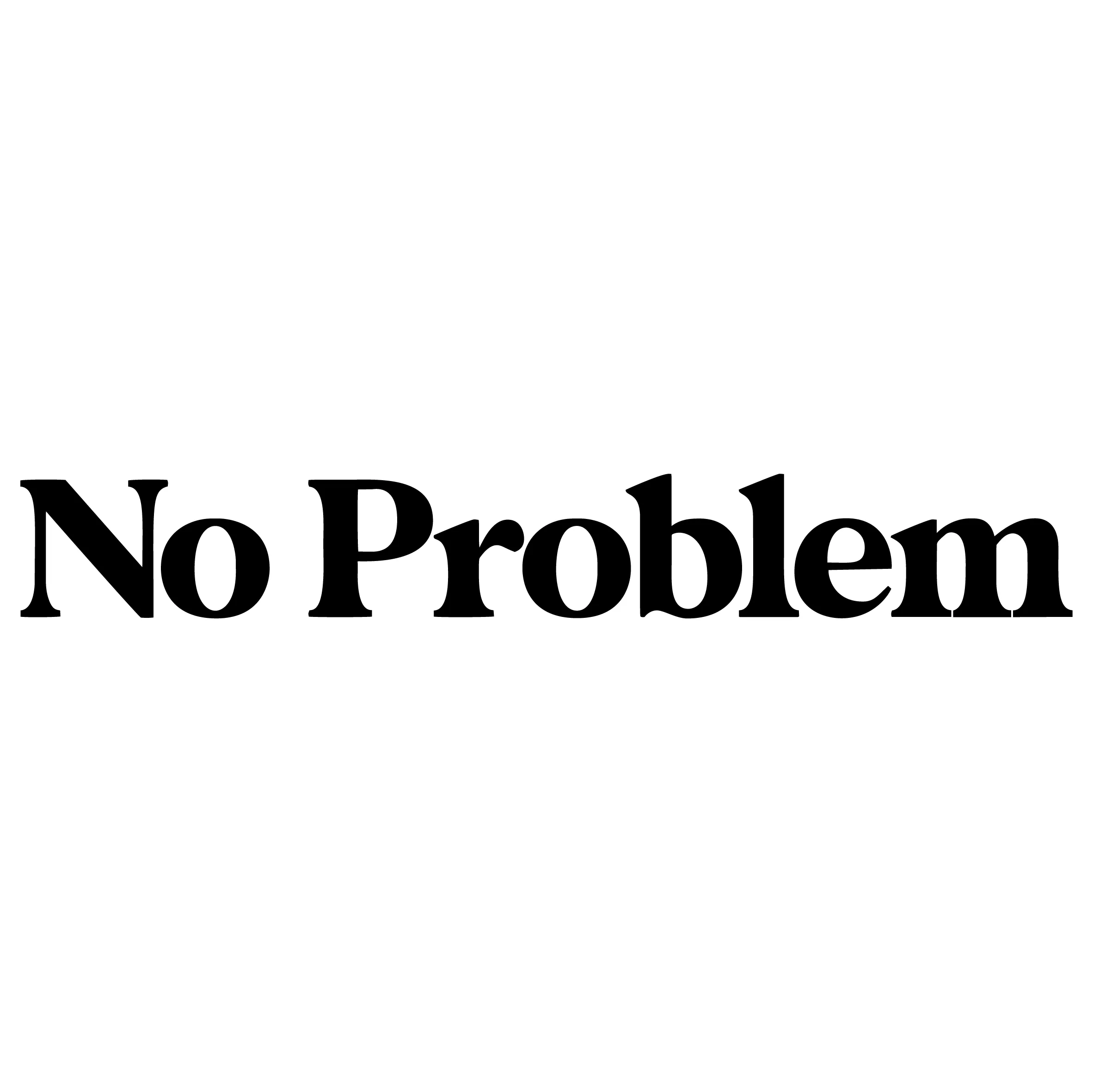 No Problem (Regular T-shirt)