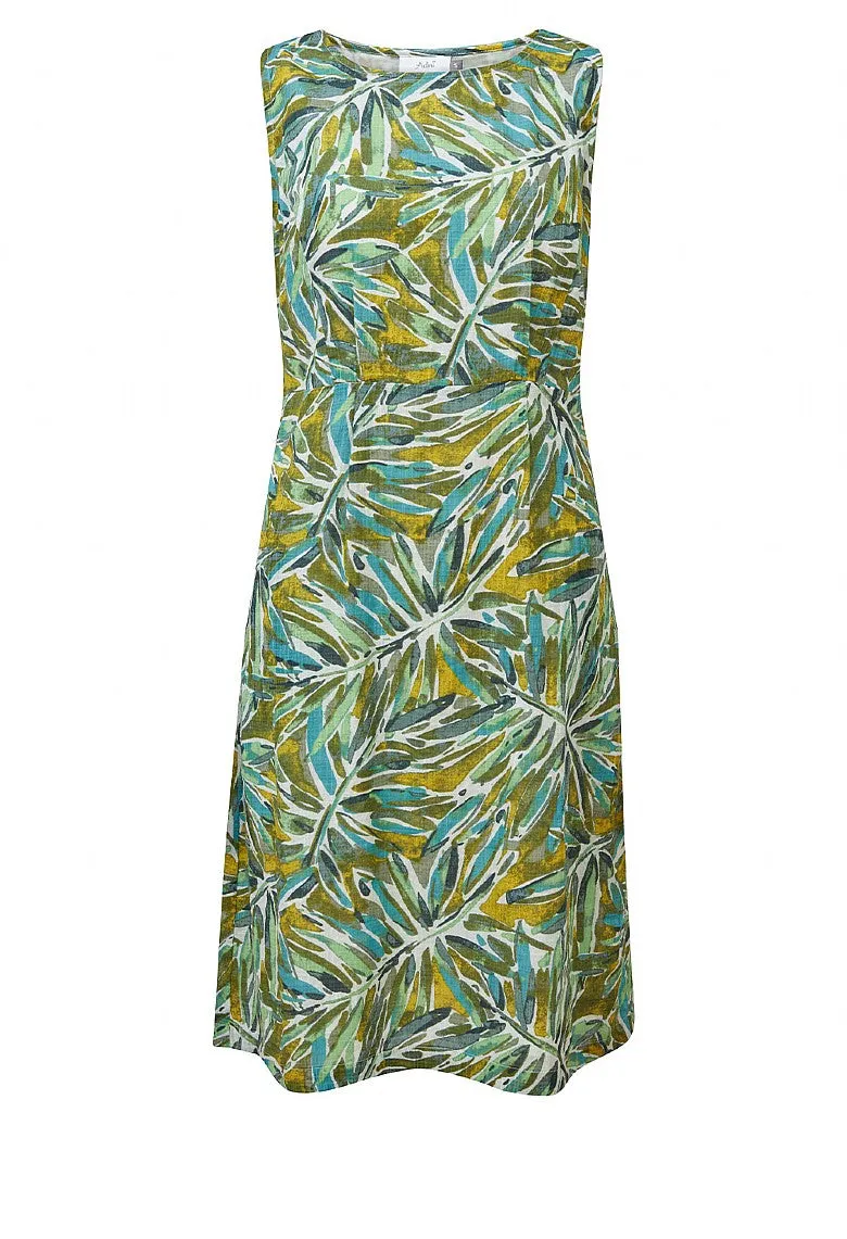 Palm House Valerie Dress – Green Mix