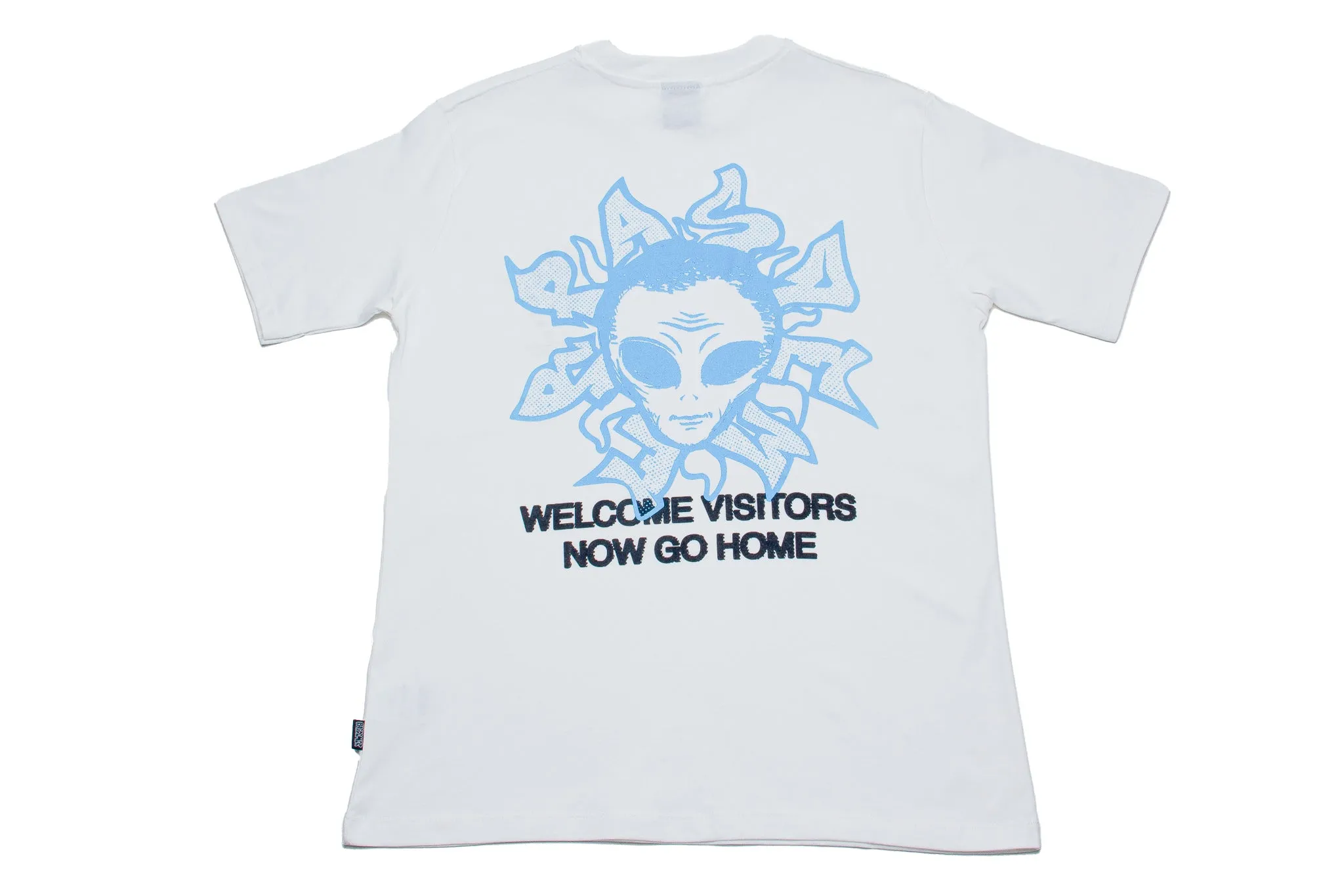 Pas de Mer Welcome Visitors Tee Shirt "Multi"