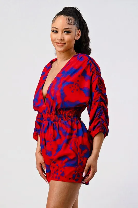 Passion For Style- Red Romper