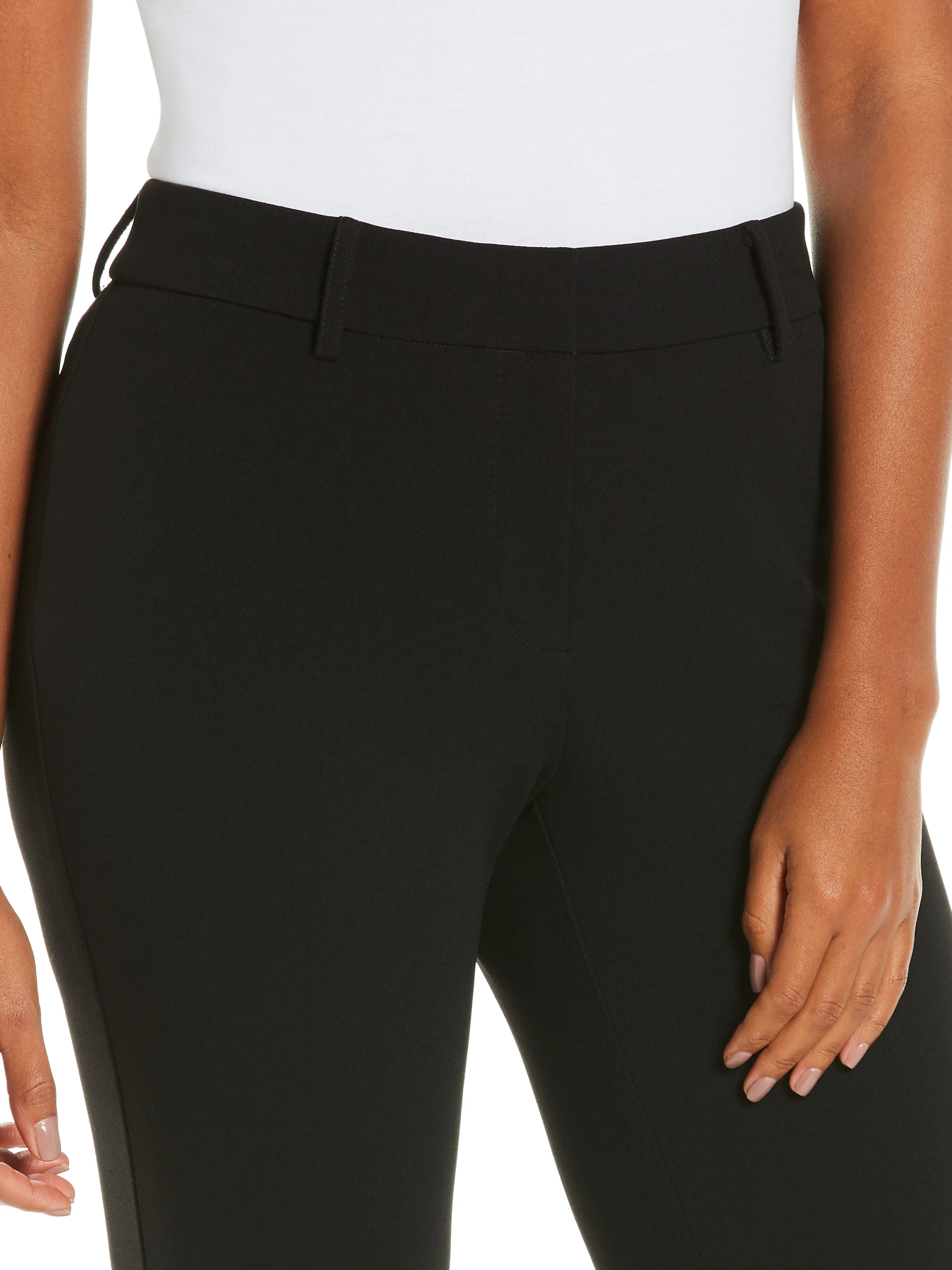 PETITE STRETCH CREPE PANT - CLASSIC FIT - Classic Fit