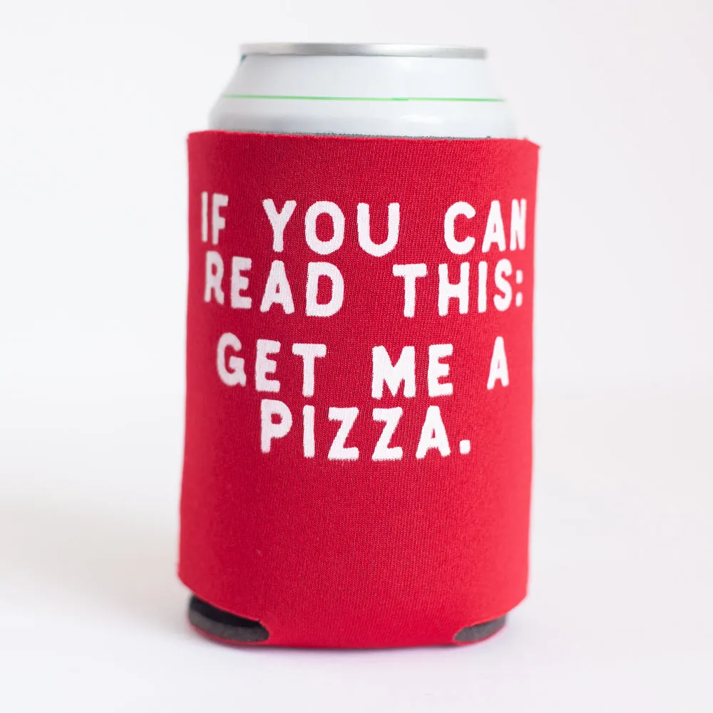 pizza drink koozie, get me a pizza koozie design, funny birthday gift, new york city gift idea