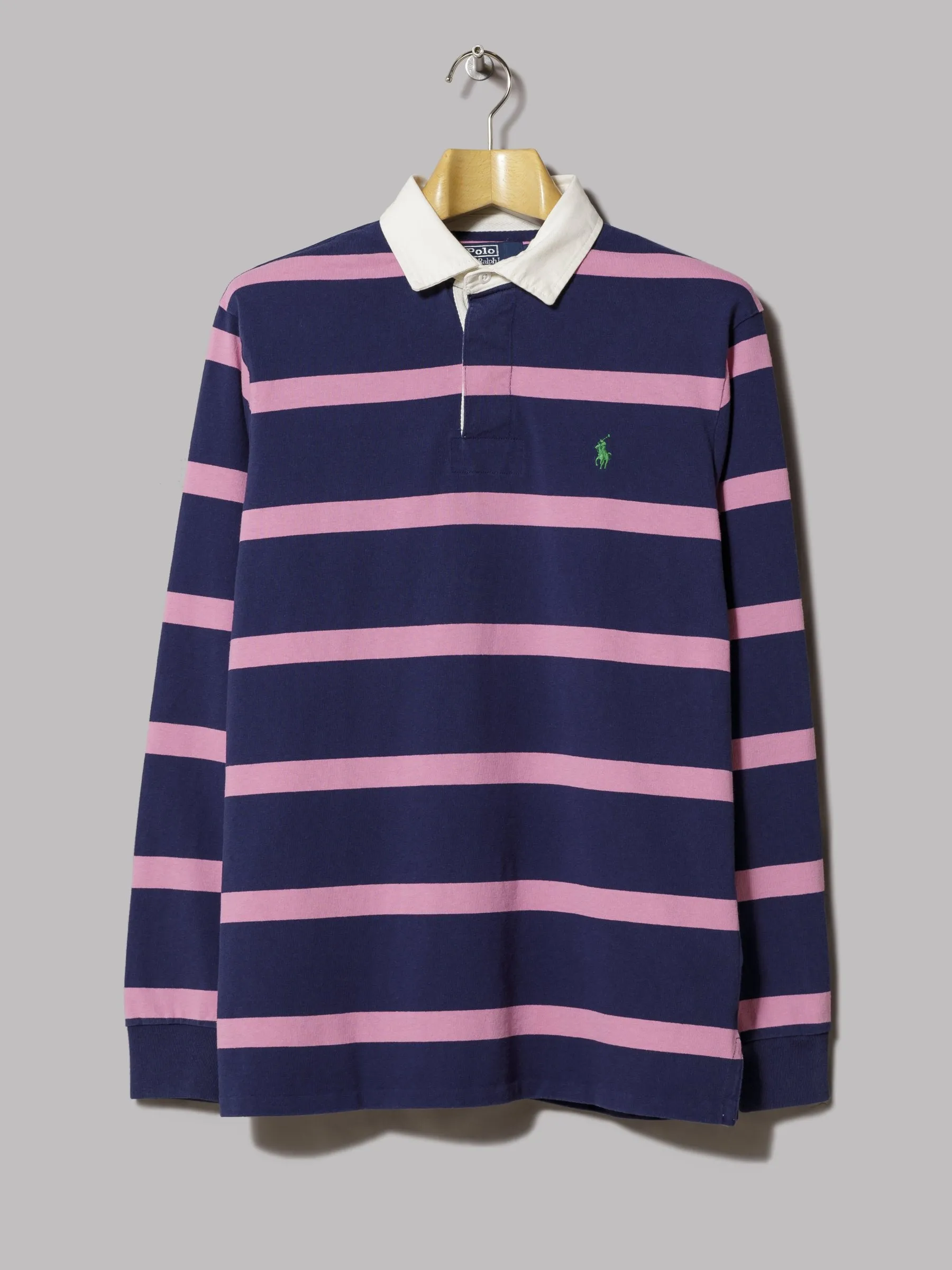 Polo Ralph Lauren Long Sleeved Rugby Shirt (Dark Cobolt Navy)