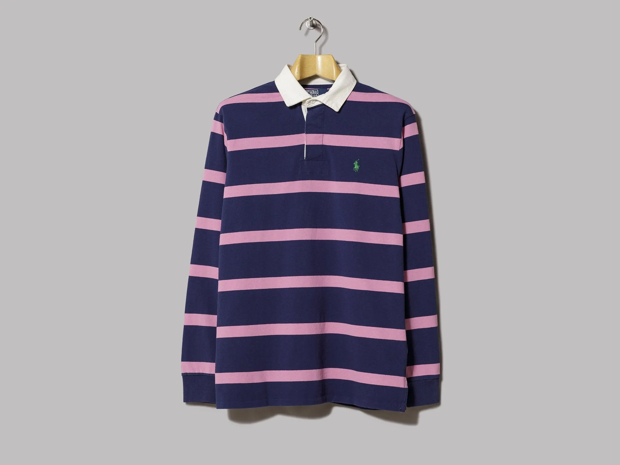 Polo Ralph Lauren Long Sleeved Rugby Shirt (Dark Cobolt Navy)