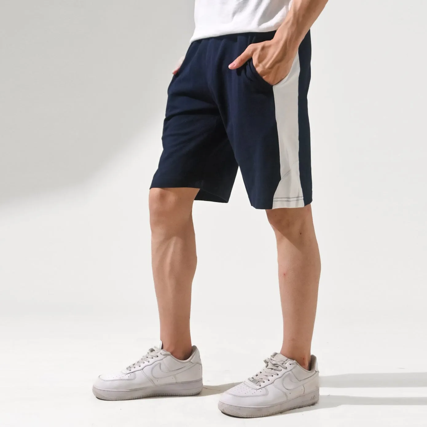 Polo Republica Men's Ascona Contrast Panel Pique Shorts