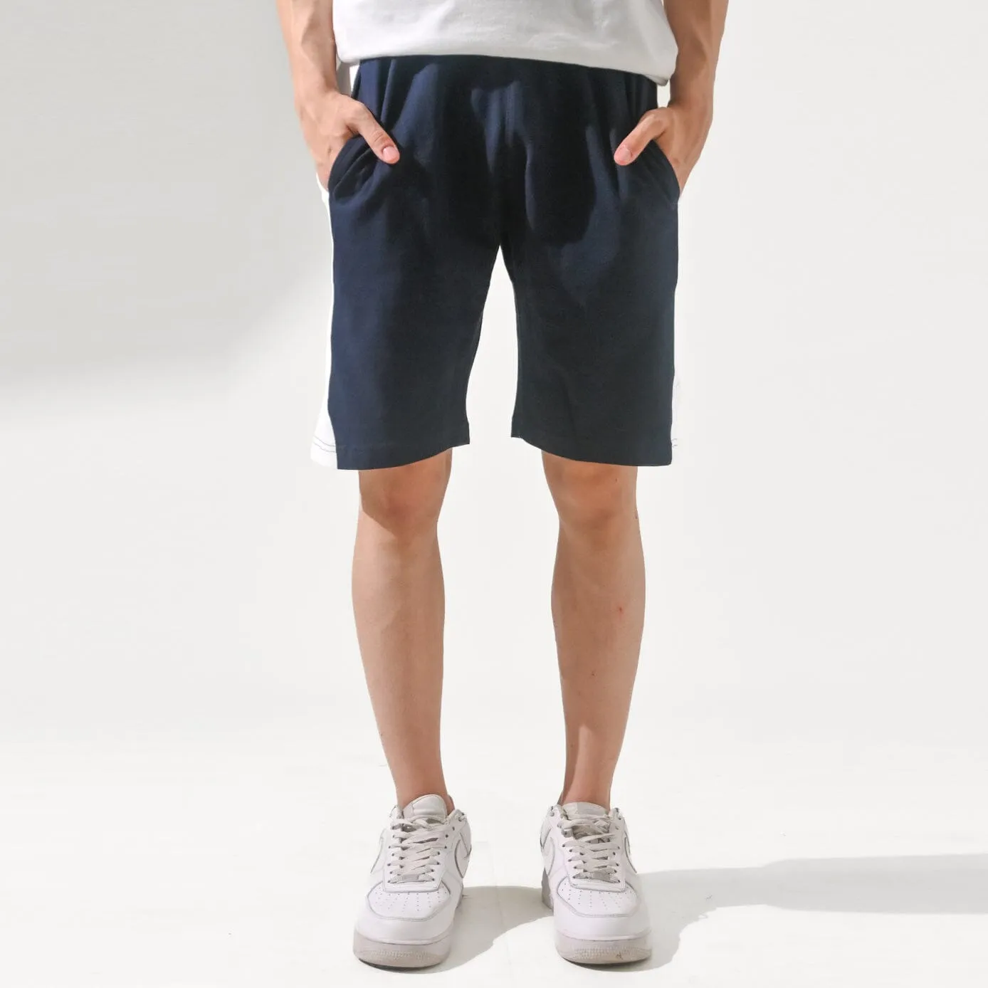 Polo Republica Men's Ascona Contrast Panel Pique Shorts