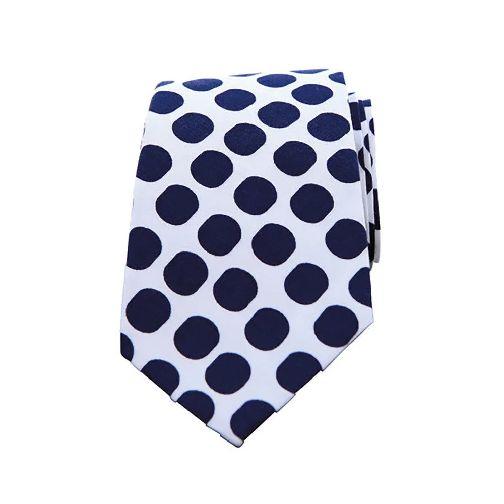 Prepster Tie Navy Dot