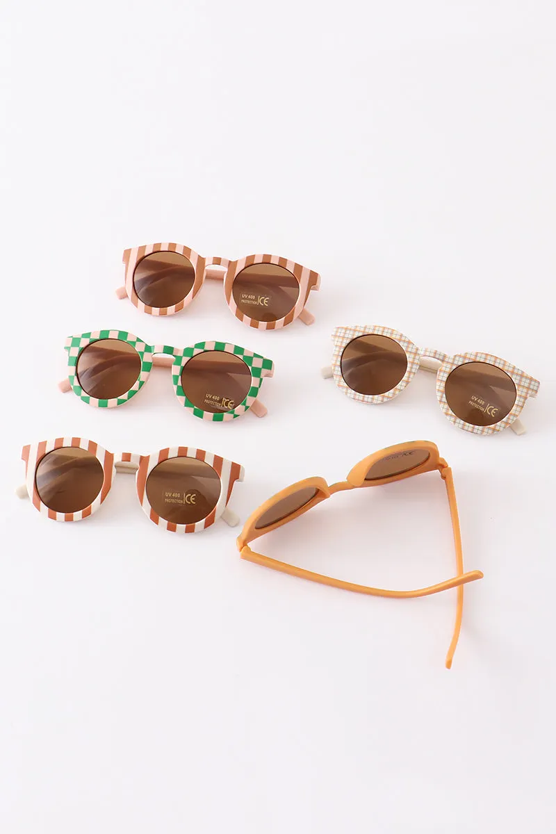 retro round sunglasses UV400 -toddler & kids