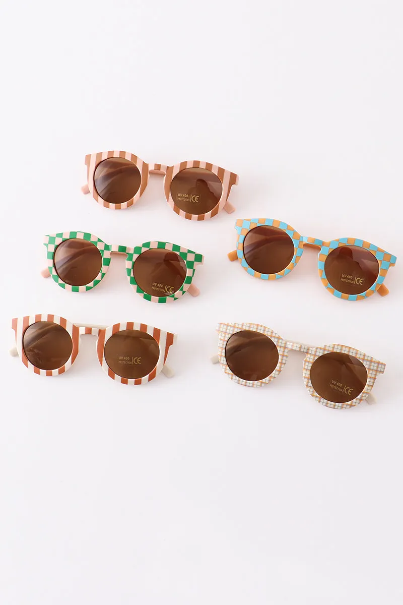 retro round sunglasses UV400 -toddler & kids